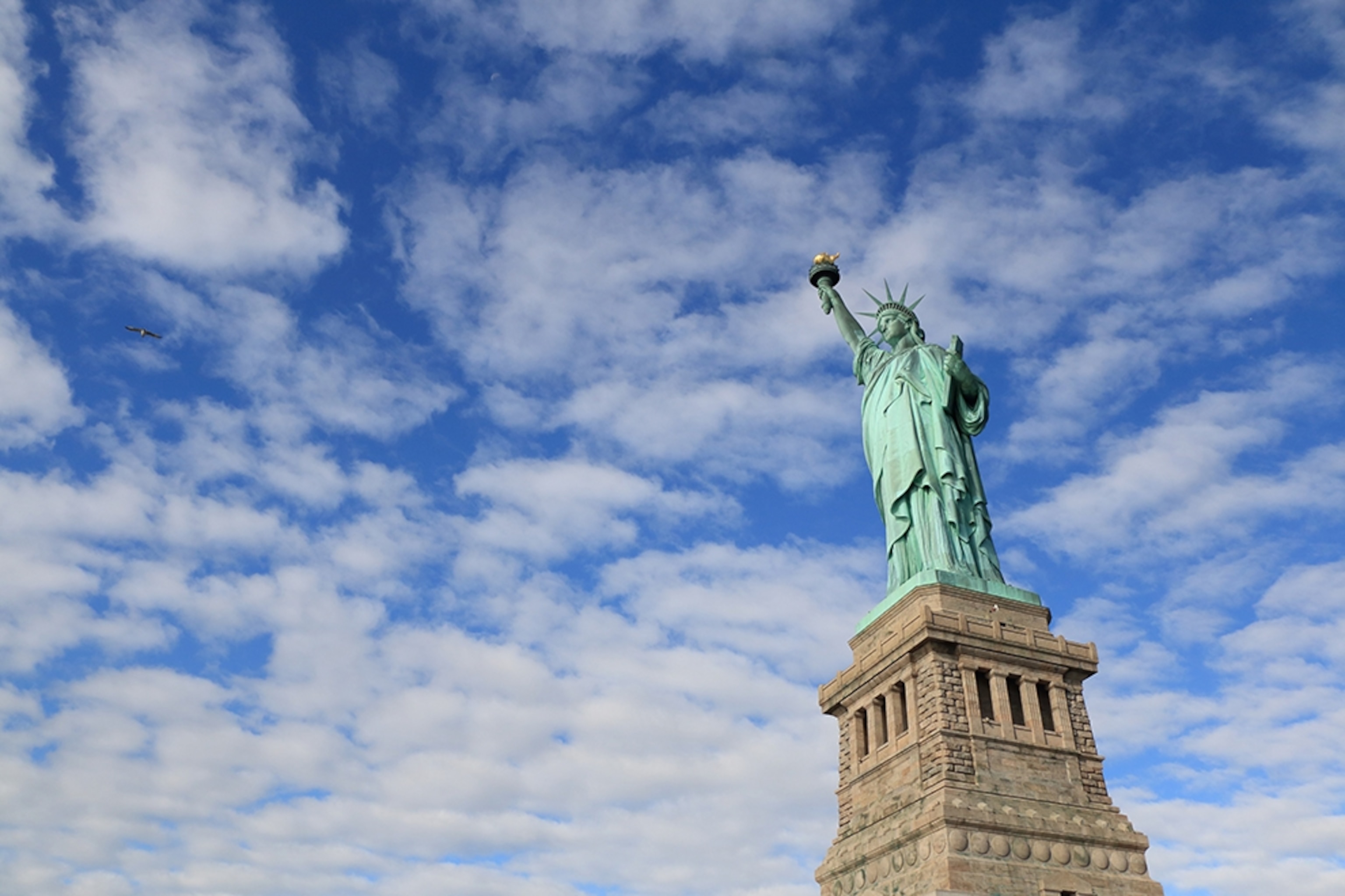 the Statue of Liberty, New York