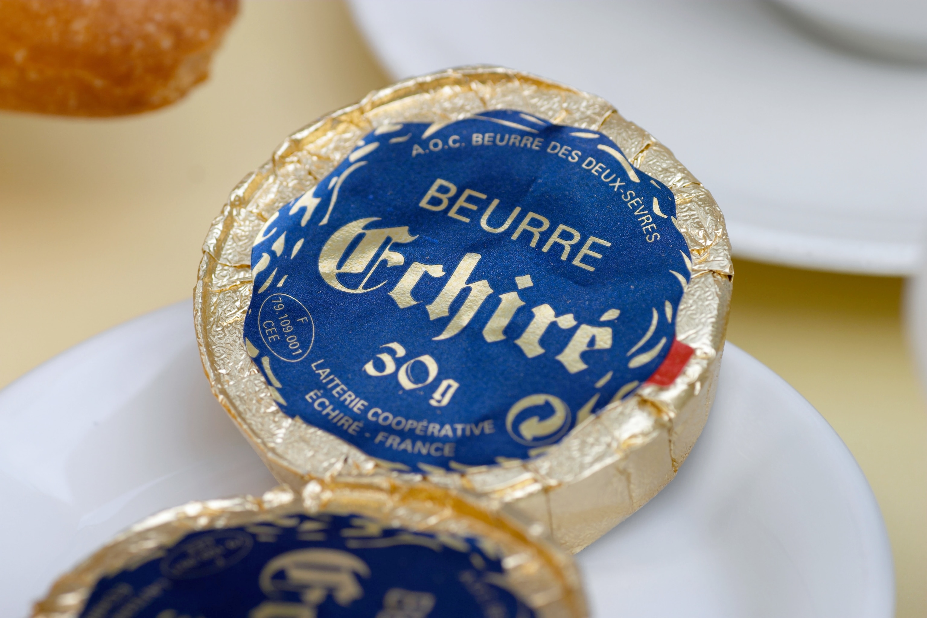 Echire butter served at Les Deux Magots Paris France