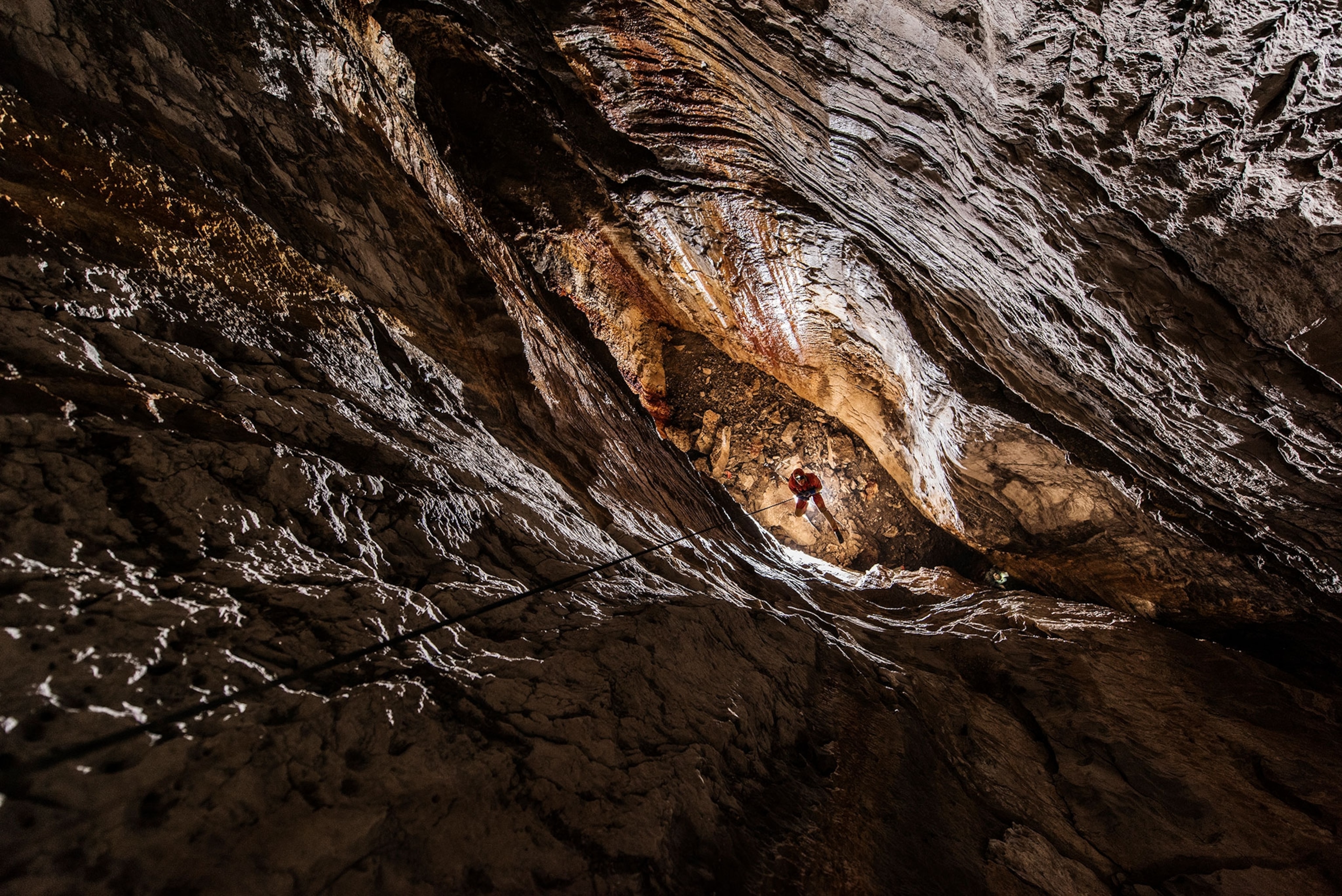 explorers in perilous situations