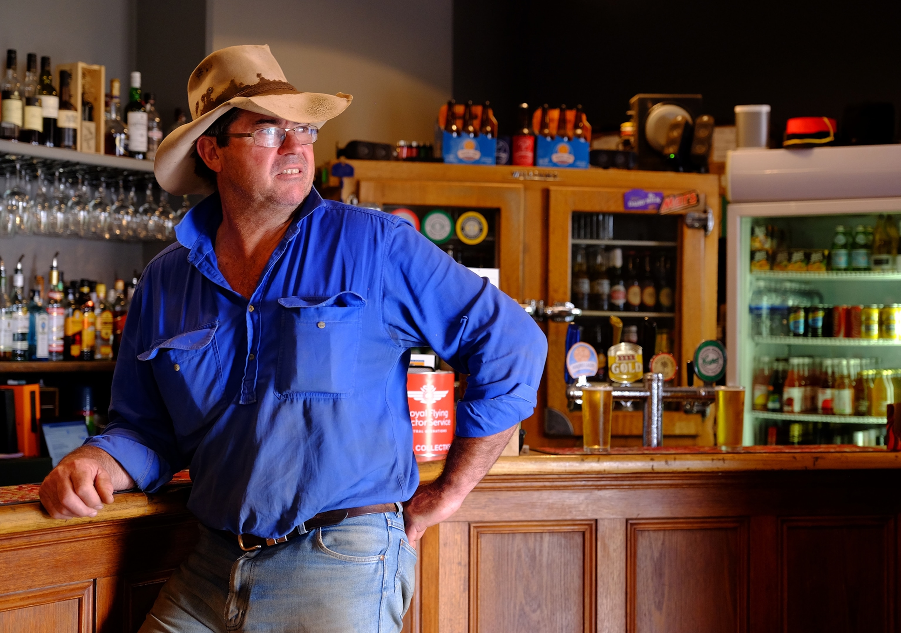 the owner of Angorichina Station in South Australia