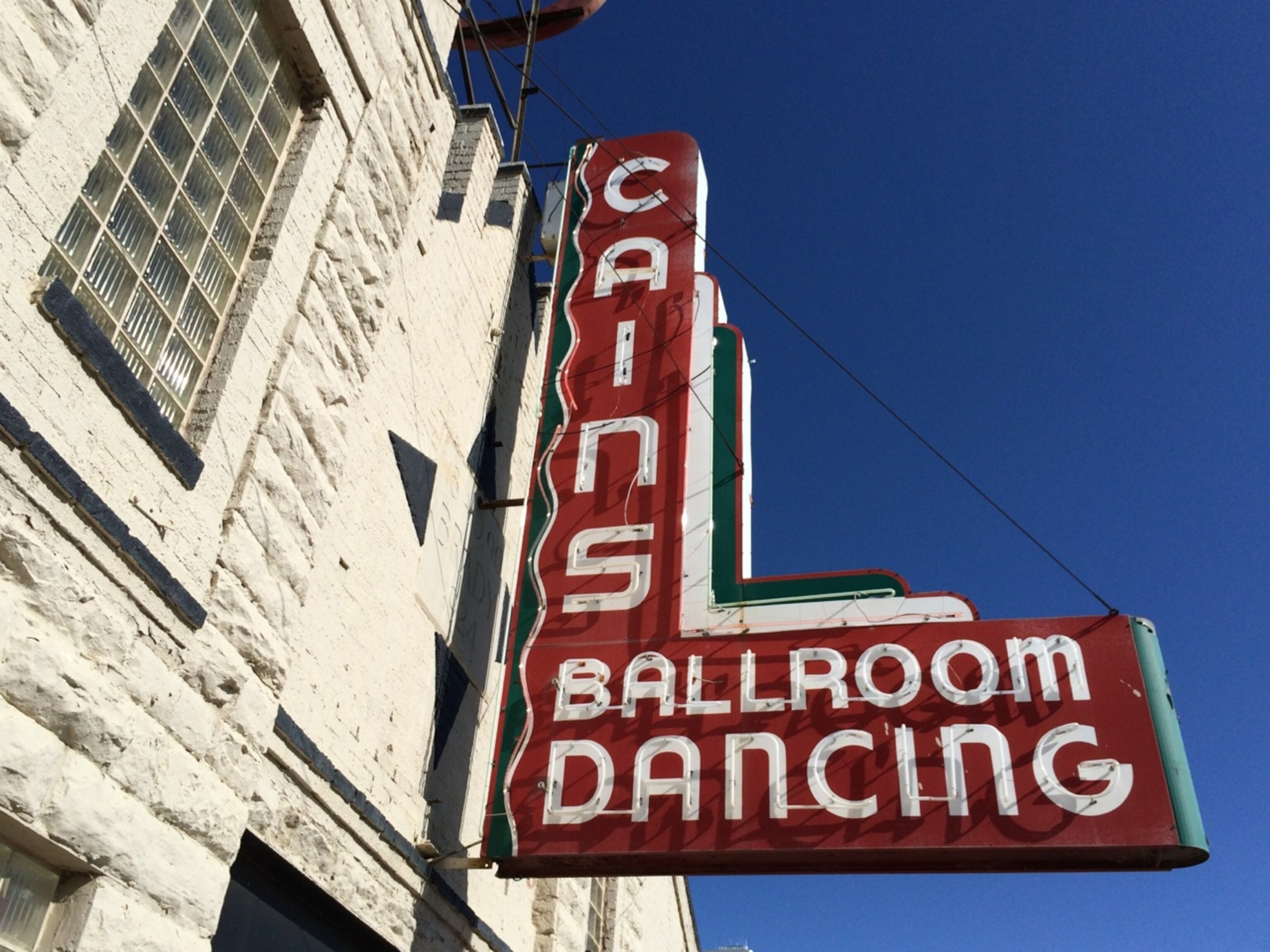 Historic buildings like Cains Ballroom still line Route 66 right through the center of Tulsa, Oklahoma (Photo by Andrew Evans, National Geographic Travel).