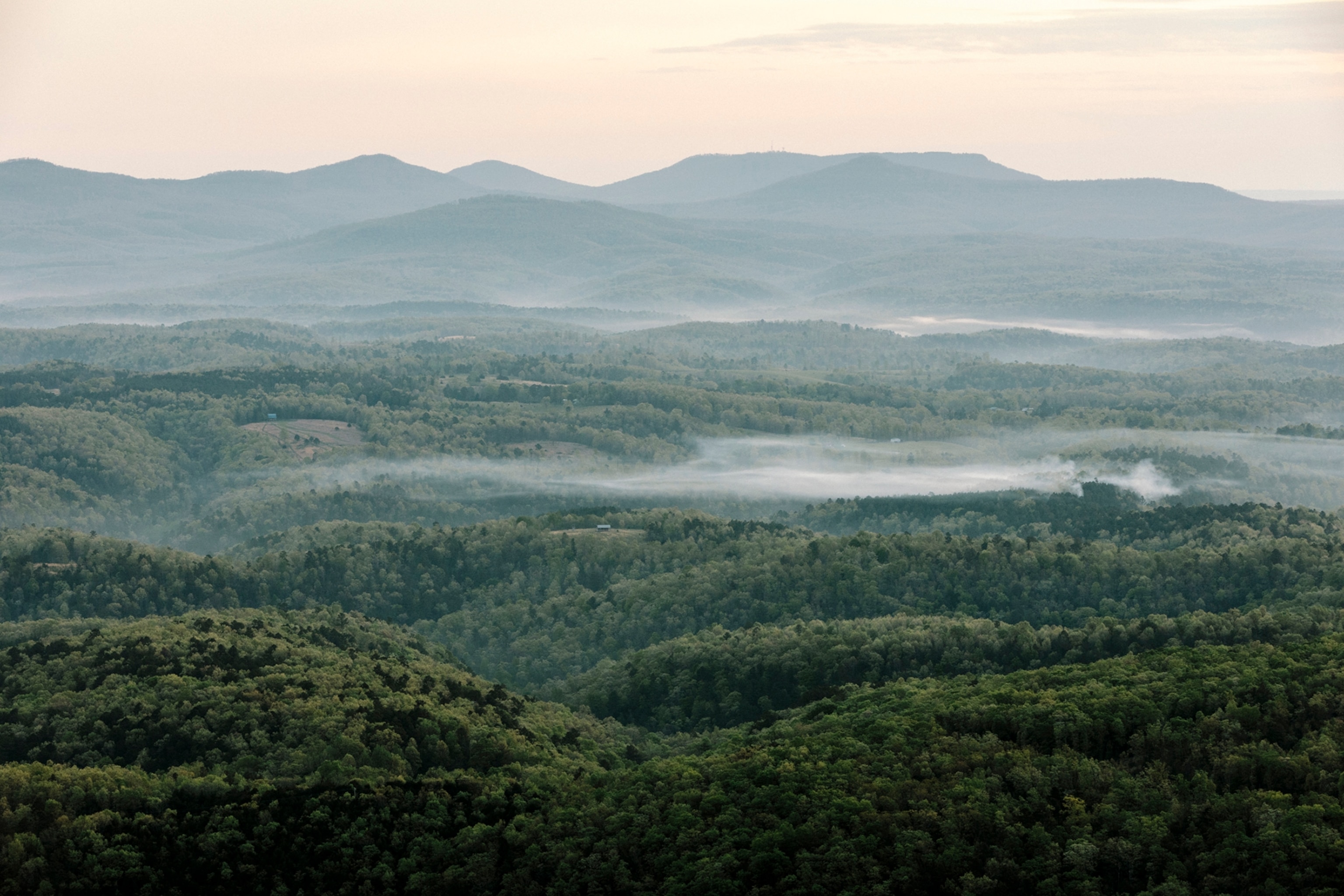 the Ozark National Forest in Newton County, Arkansas