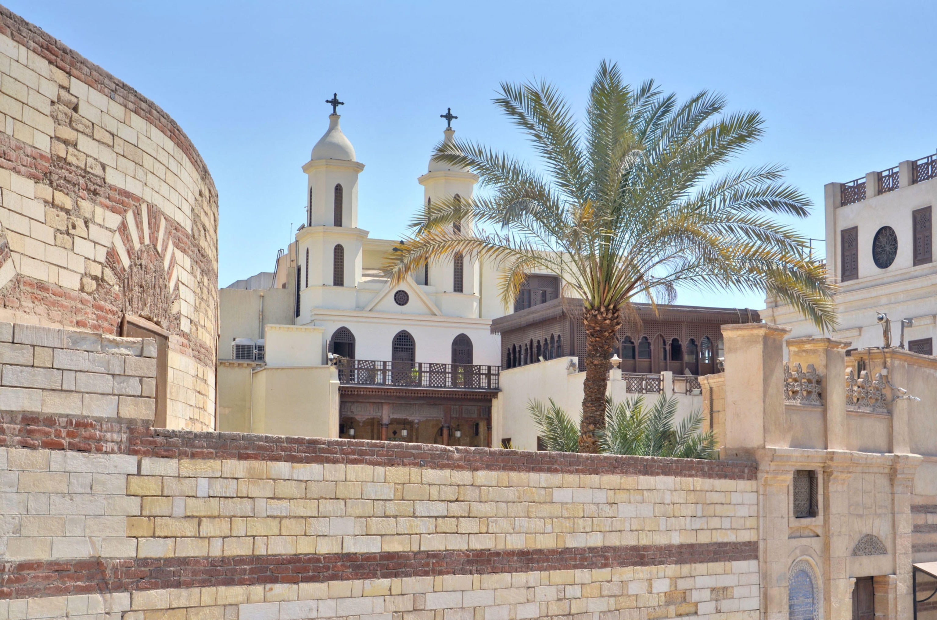 Saint Virgin Mary's Coptic Orthodox Church also known as the Hanging Church in Cairo