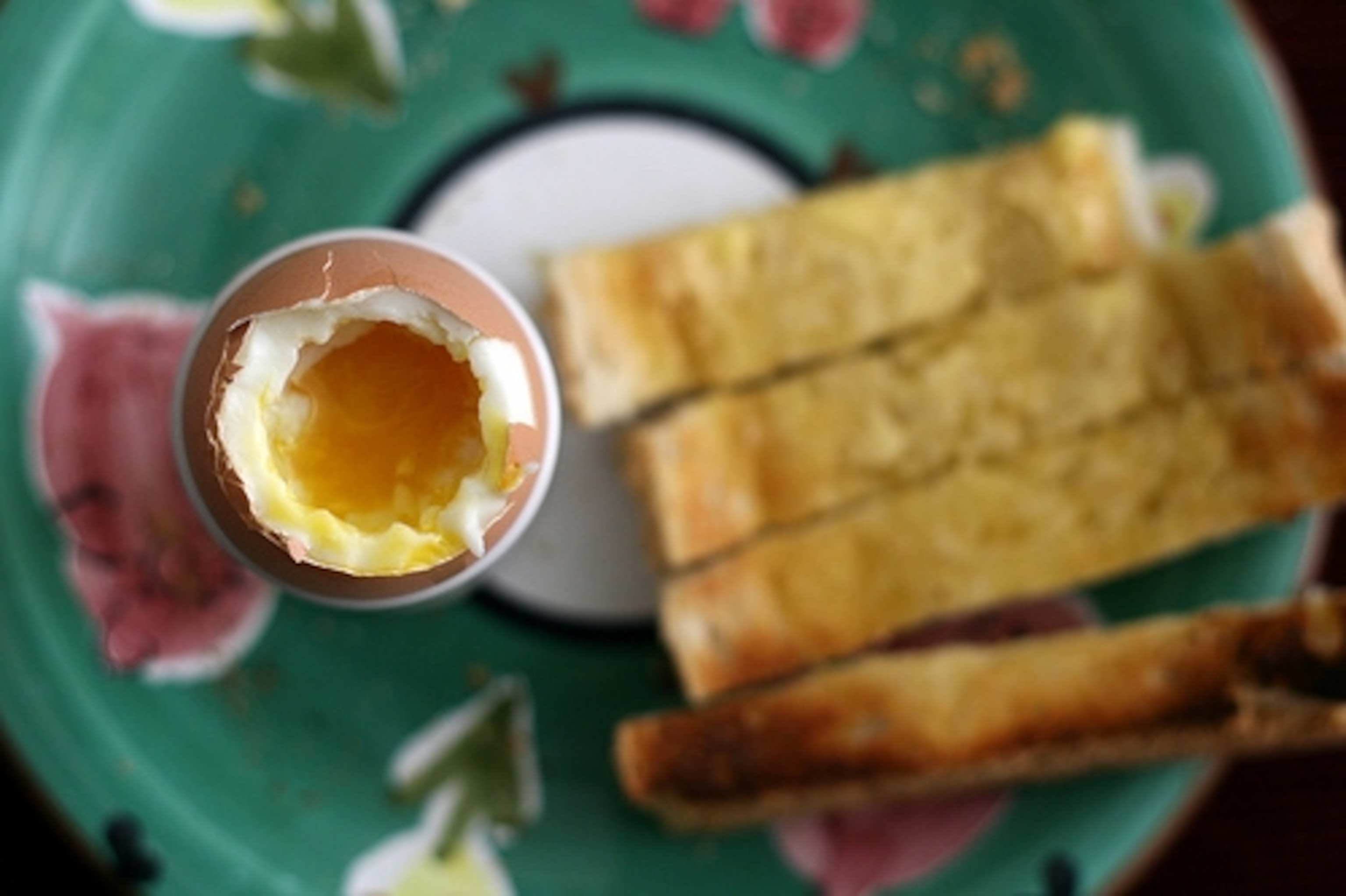 boiled egg and soldiers