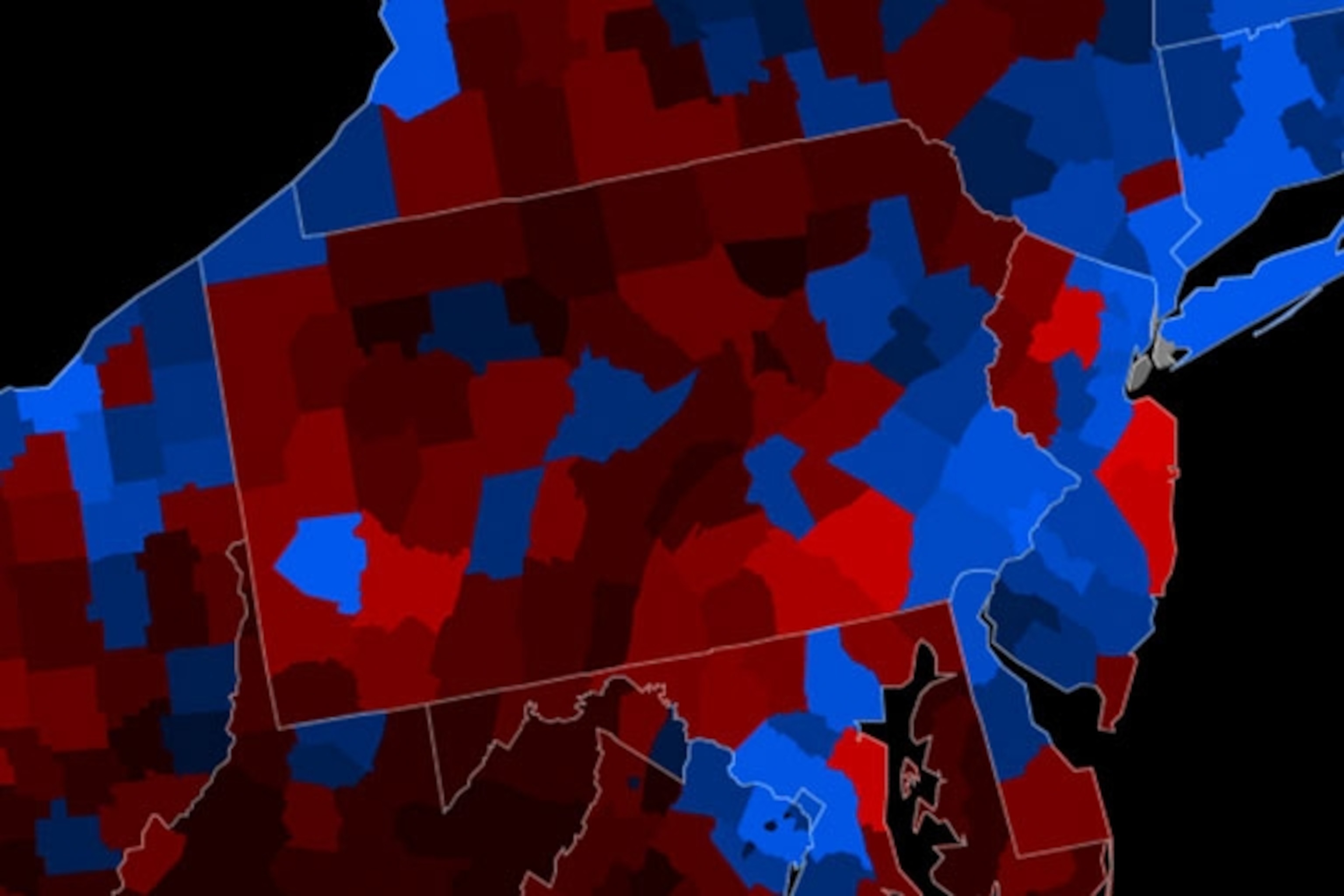 Vintage Election Maps Show History of Voting