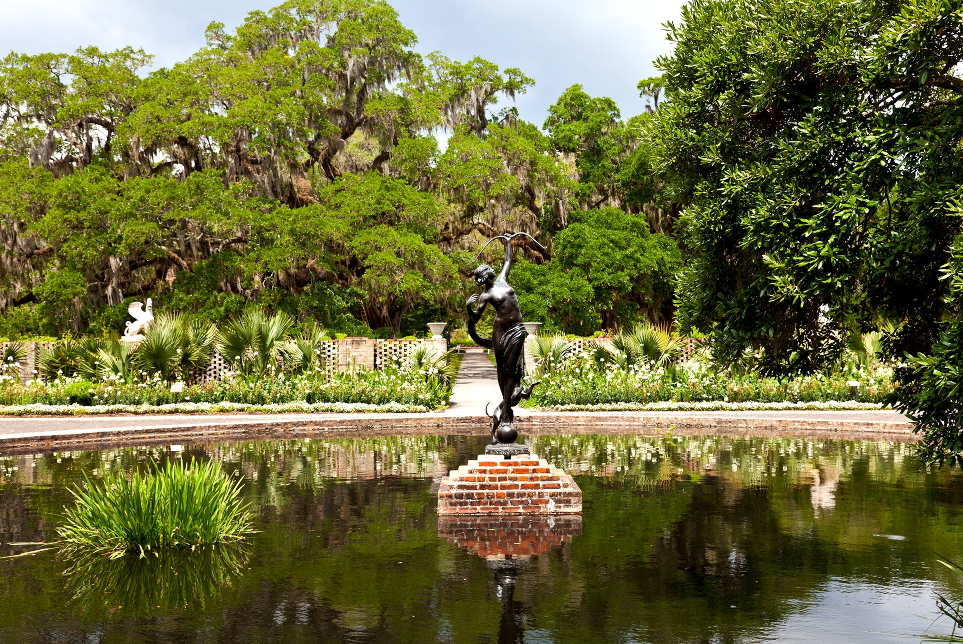 Diana of the Chase by Anna Hyatt Huntington in Brookgreen Gardens, South Carolina