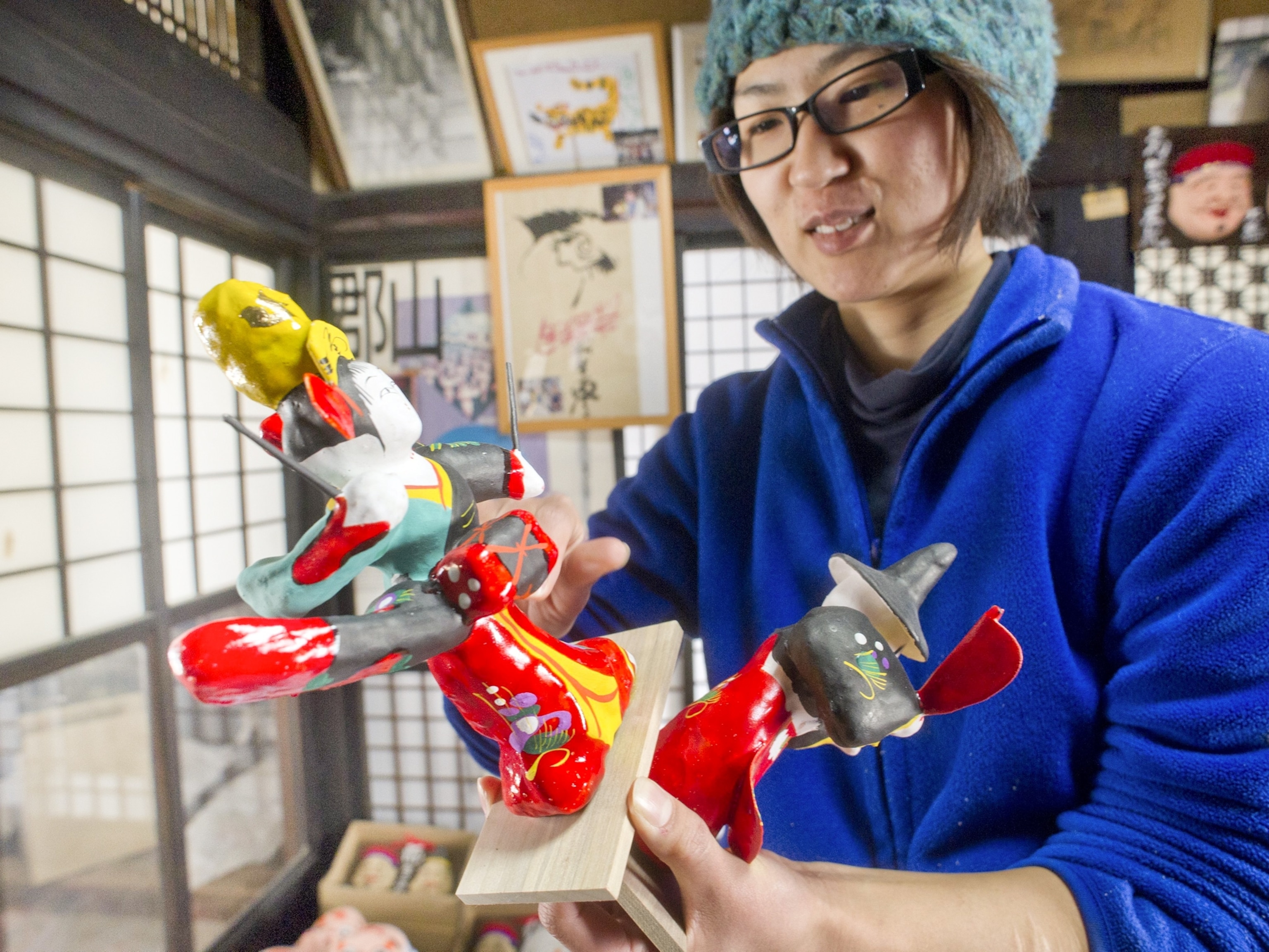a doll-maker in Fukushima