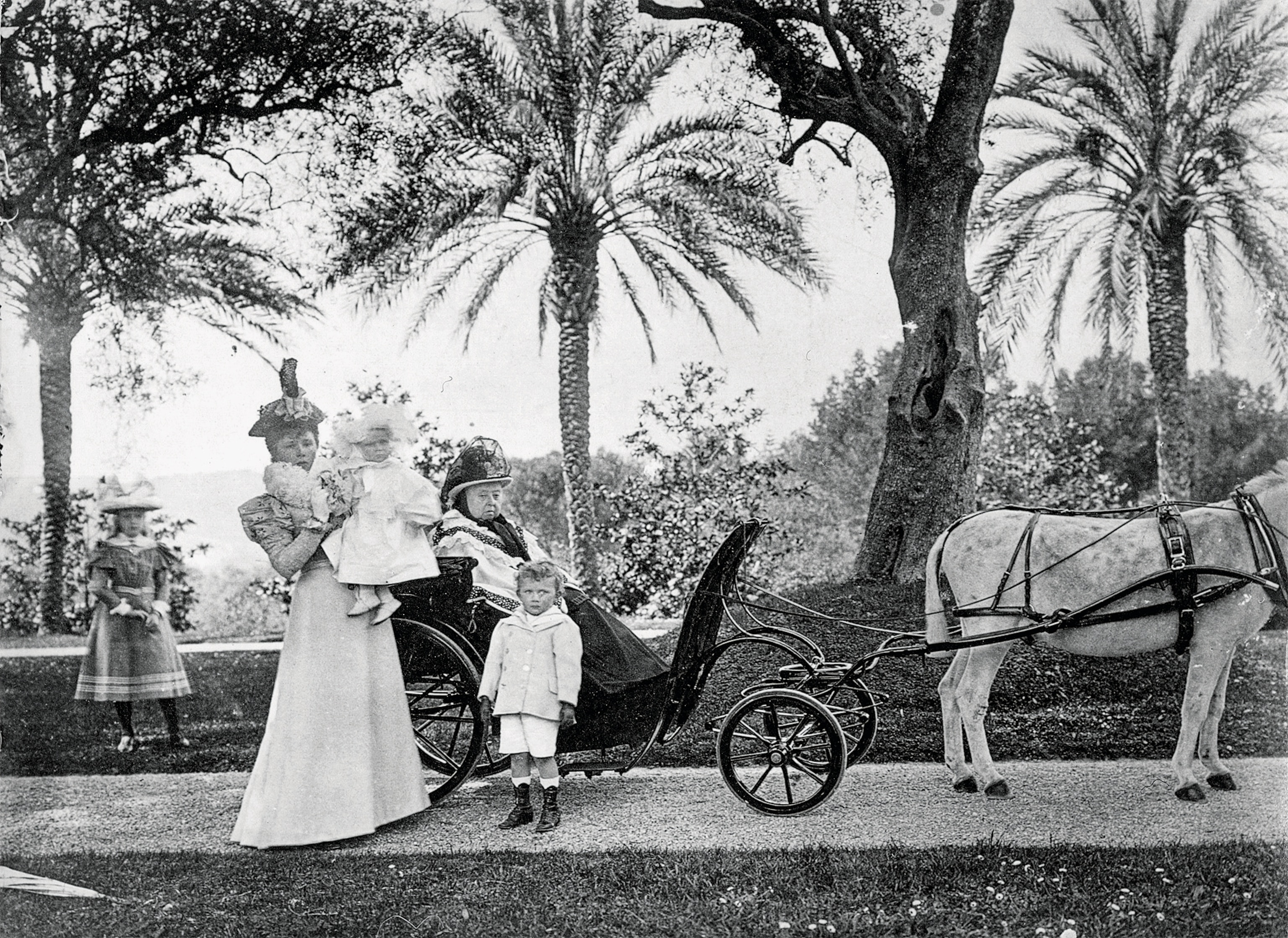 A family is pictured.