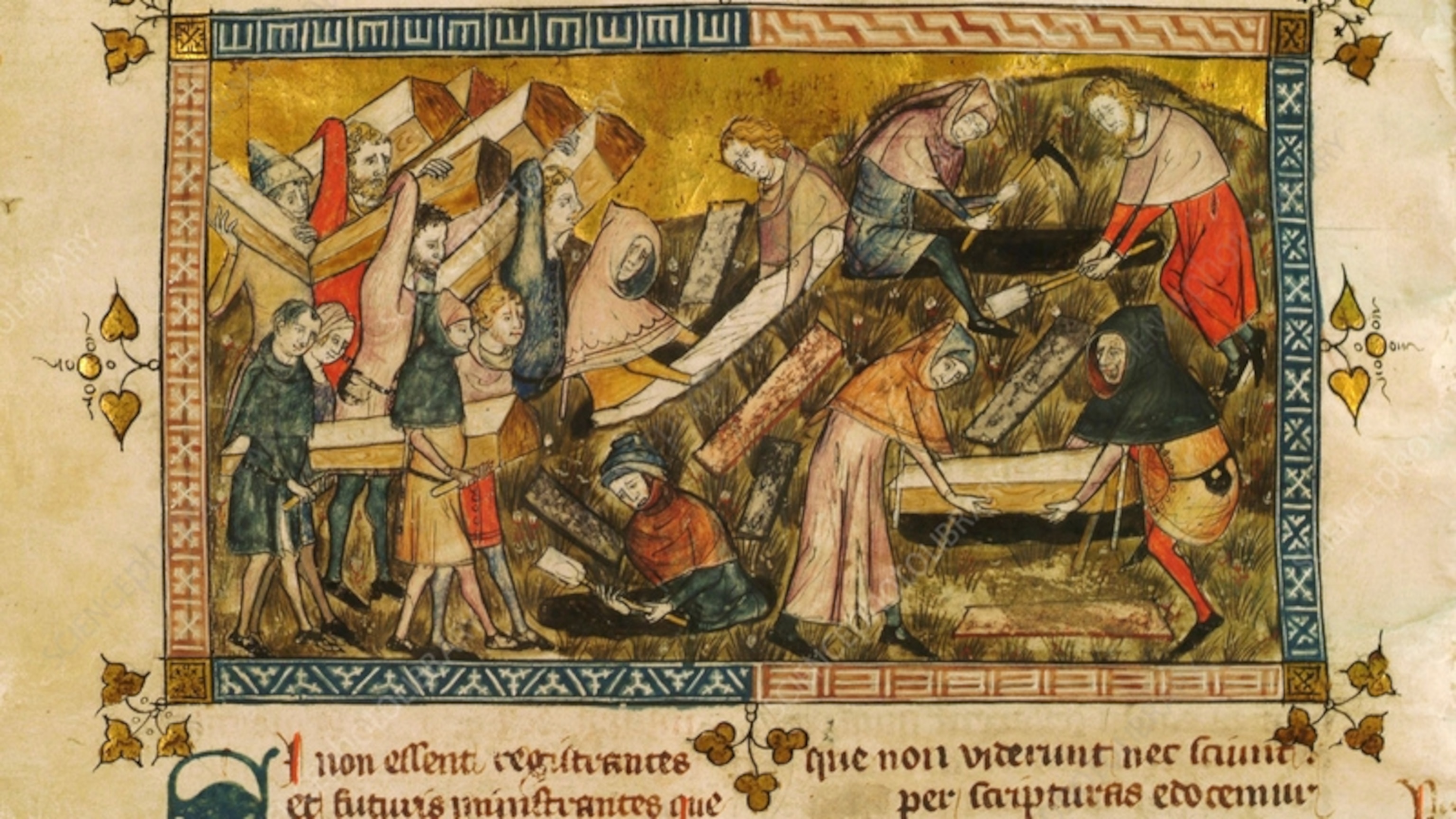 Volcanoes may have helped spread the Black Death