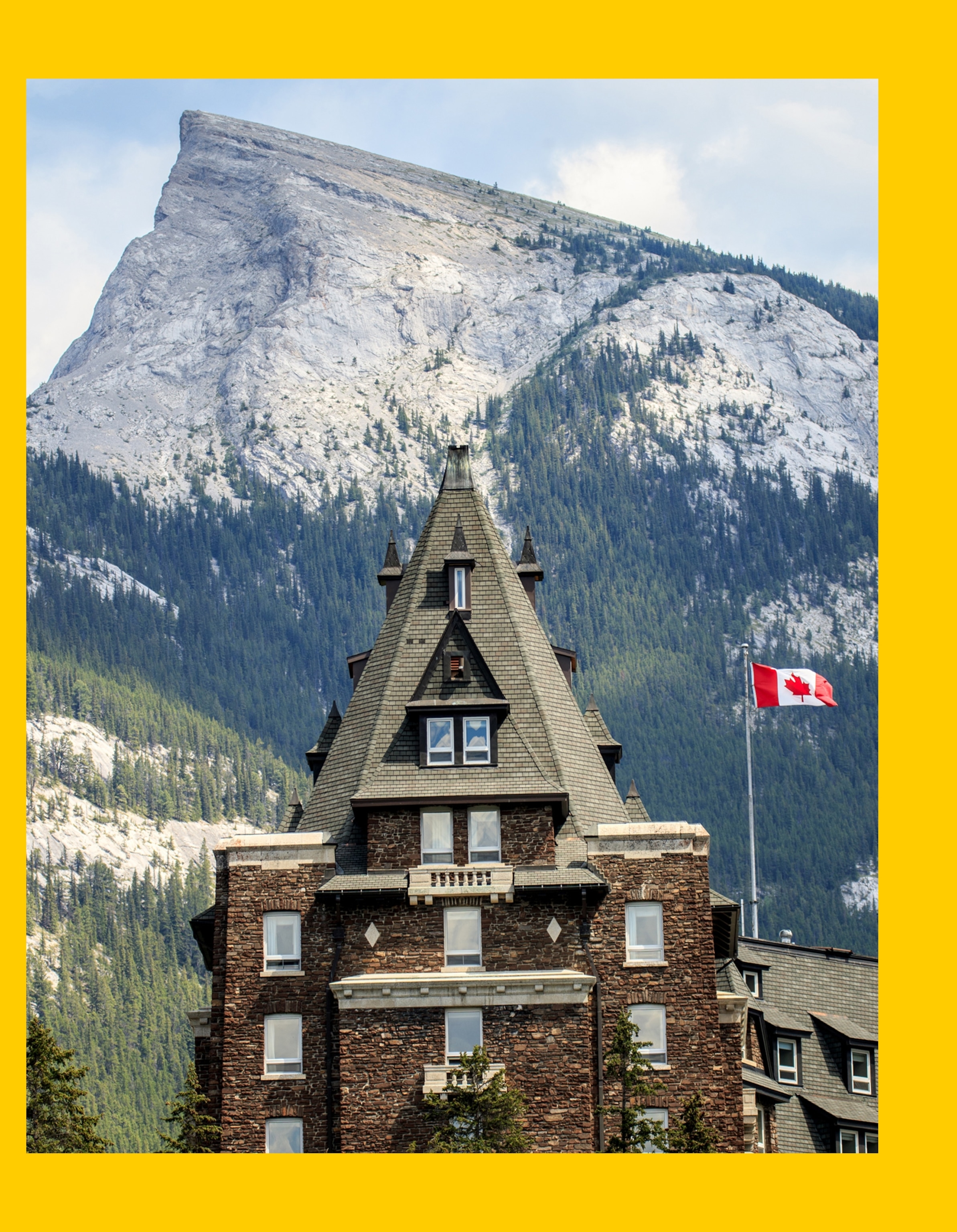 A photograph of Fairmont Banff Springs Hotel, Banff, Alberta, Canada