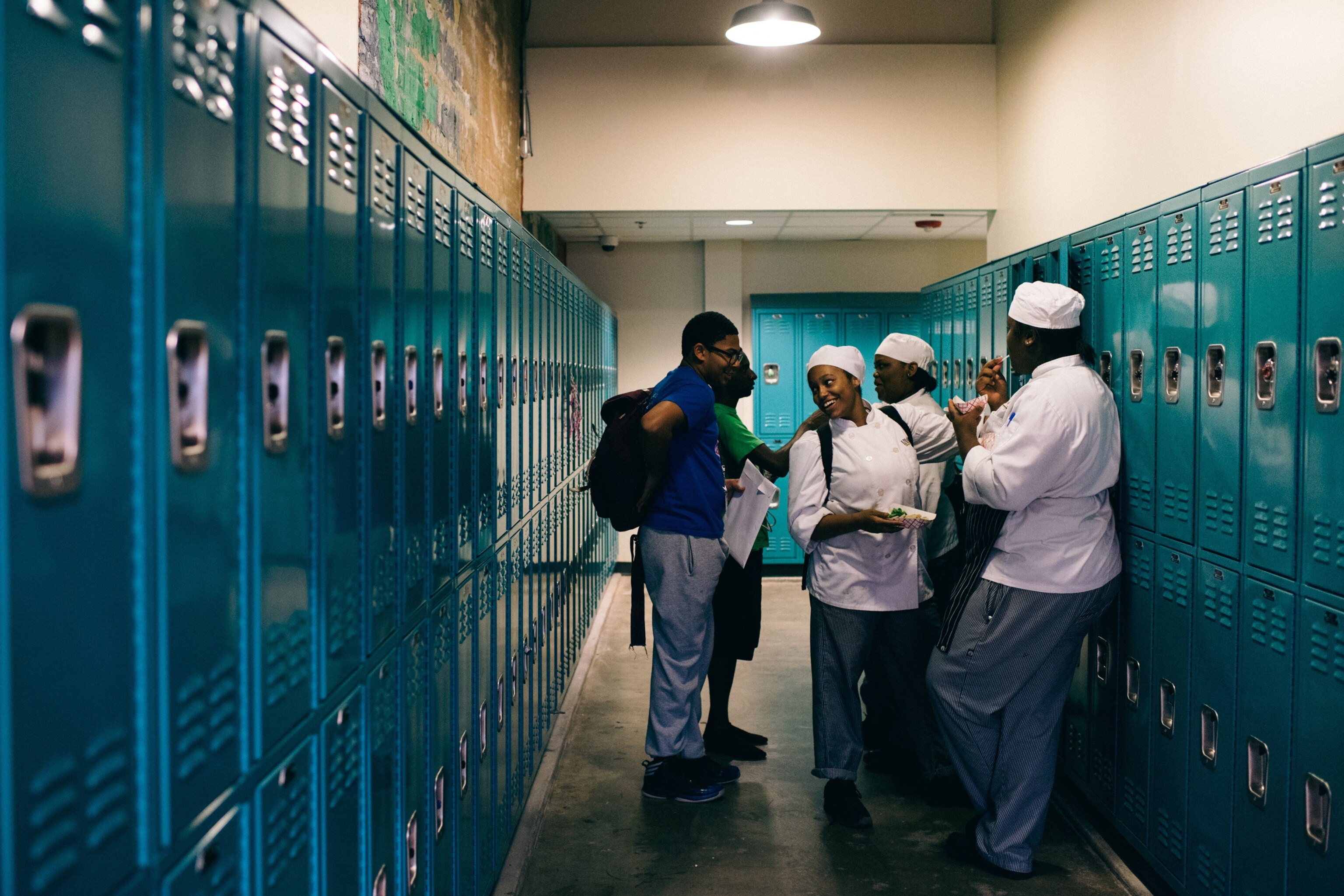 As part of the culinary arts program at the New Orleans Center for Creative Arts, students learn how to cook and garden.