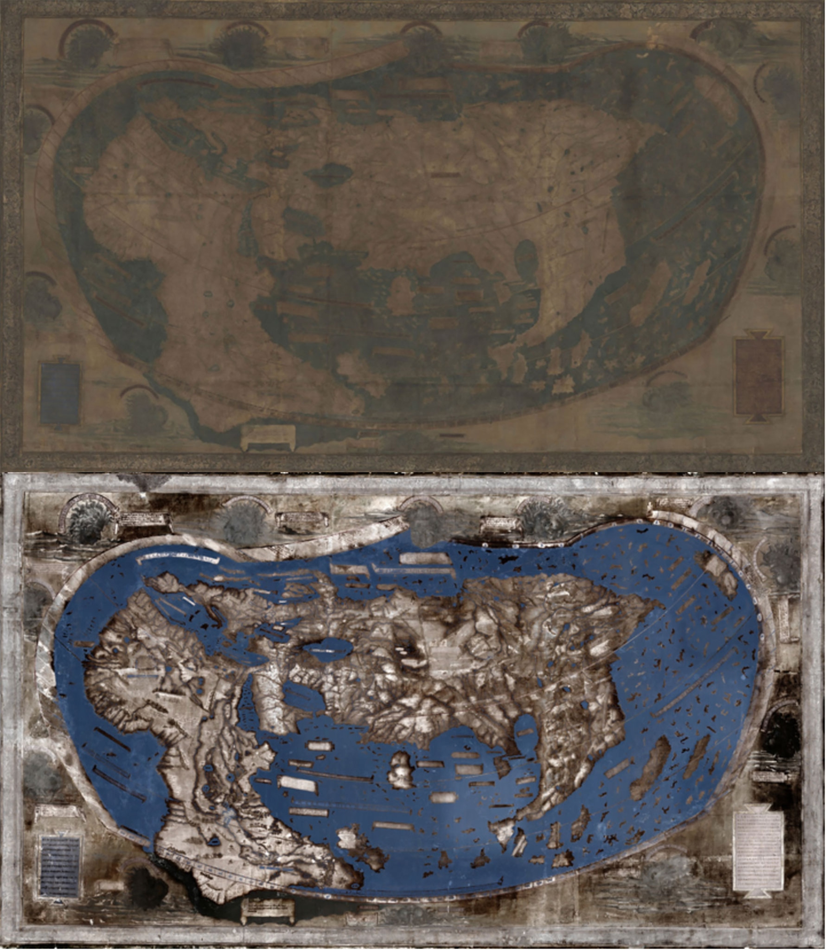 A 500 Year Old Map Used By Columbus Reveals Its Secrets 2471