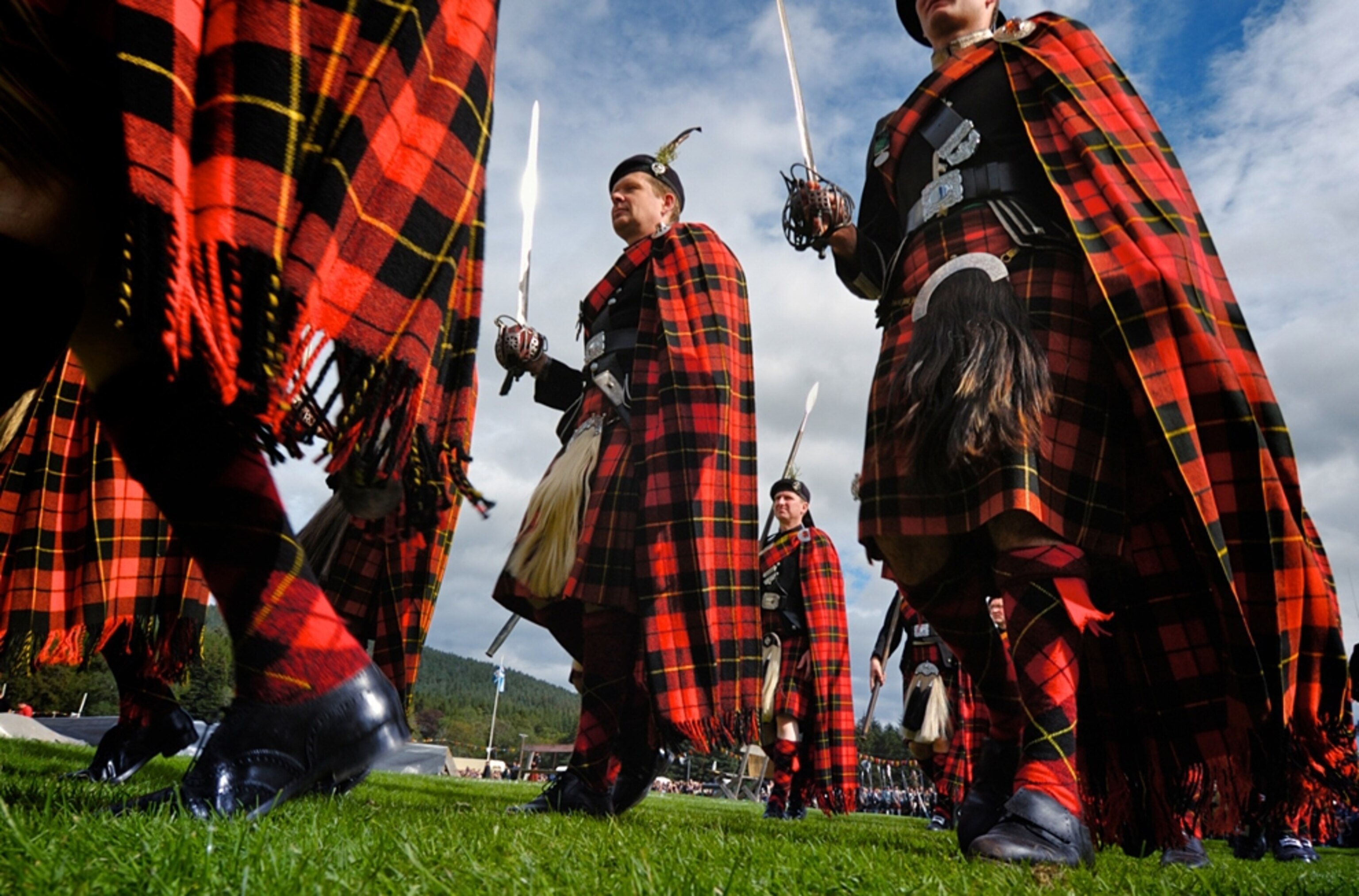 the march of the Lonach Highlanders