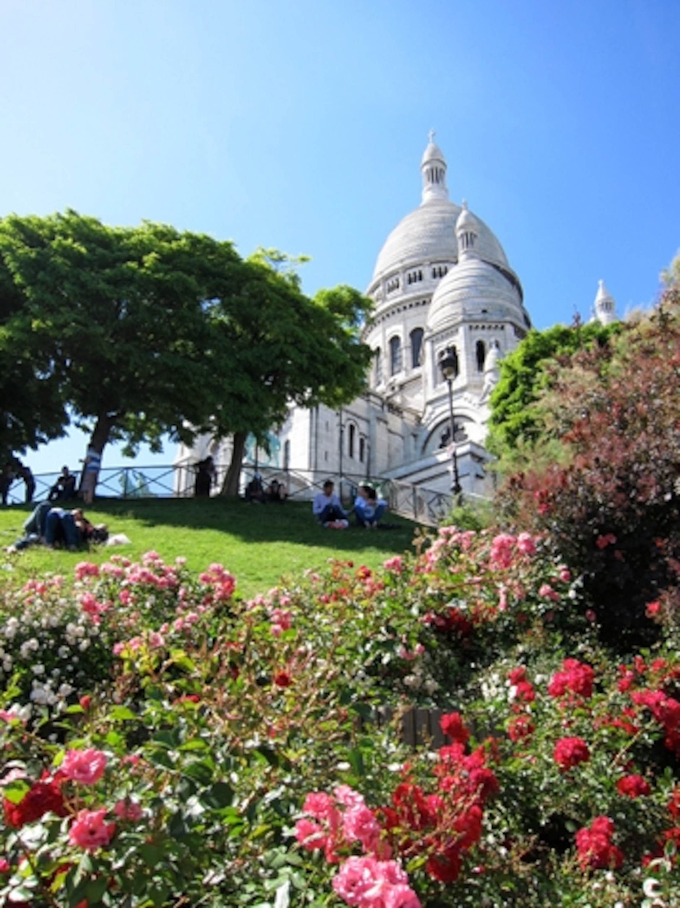 The Sacre Coeur is in the 18th arrondissement.  (Photograph by Rebecca Taylor, My Shot)
