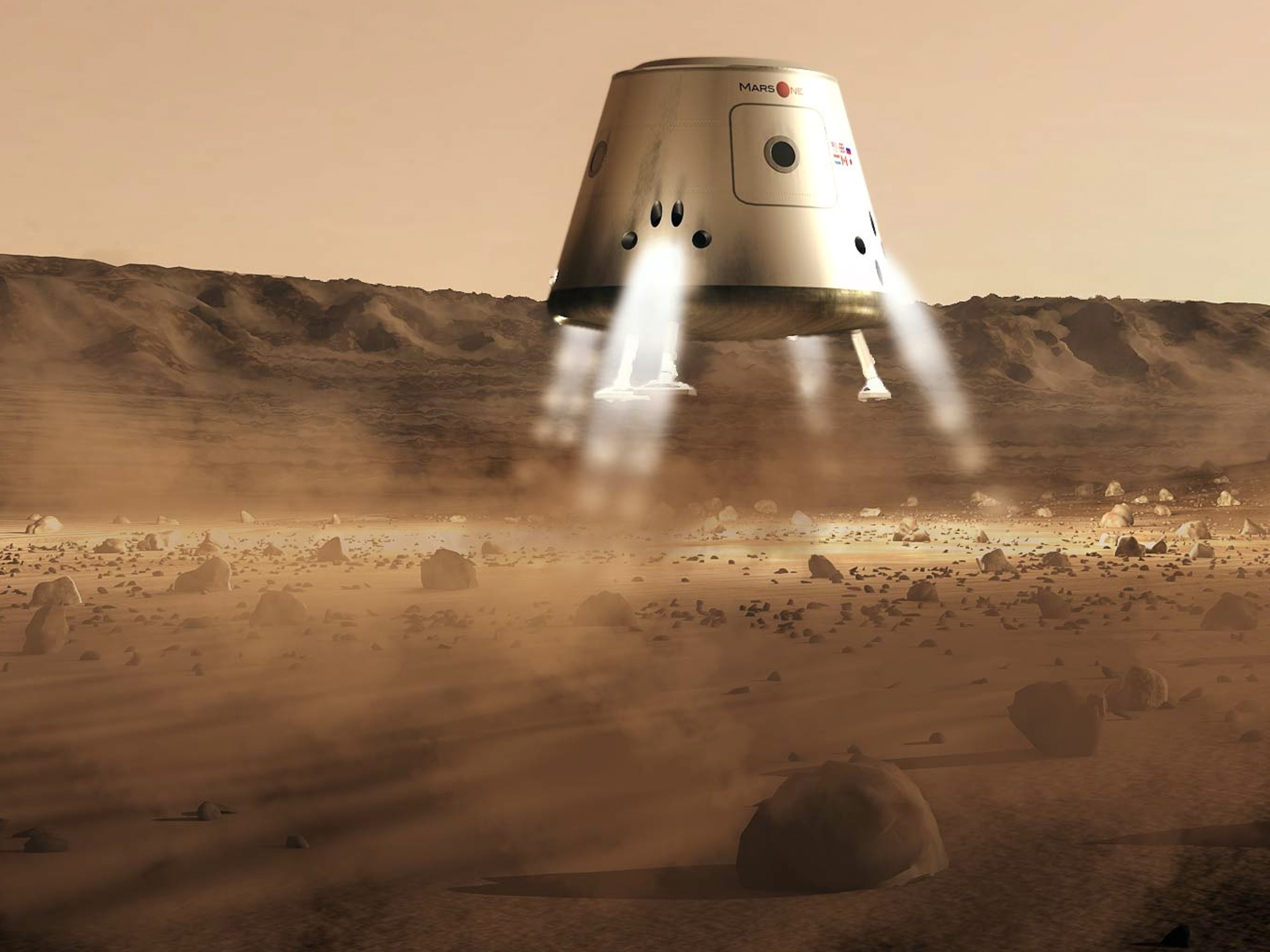 Mars capsule picture - one of the week's best space pictures