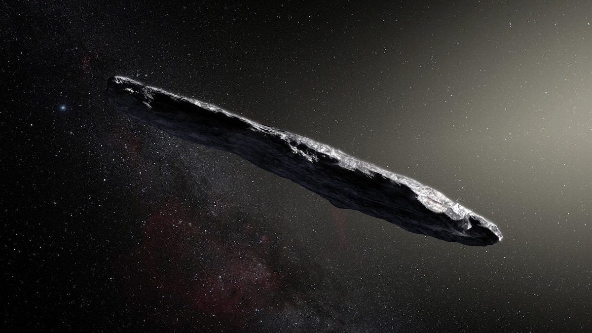 Interstellar object Oumuamua could be a shard from a dead planet