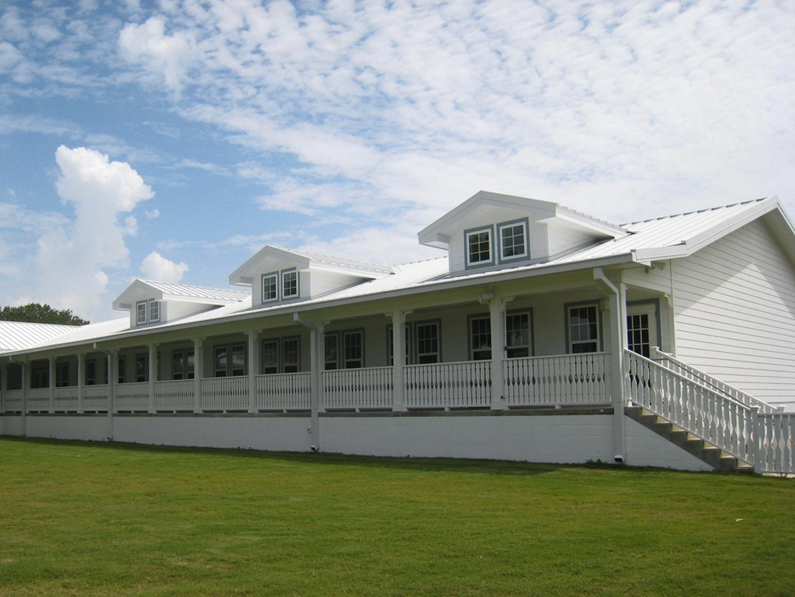 The computational and geospatial sciences research lab at the EPA's Gulf Ecology Division on Sabine Island, Florida.