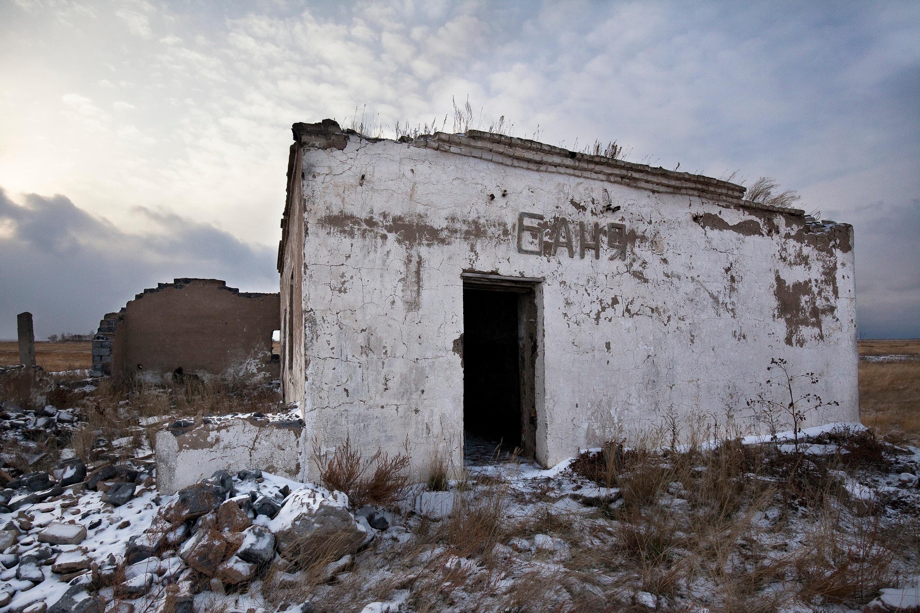 This used to be the bathhouse. Photograph by Ryan Bell