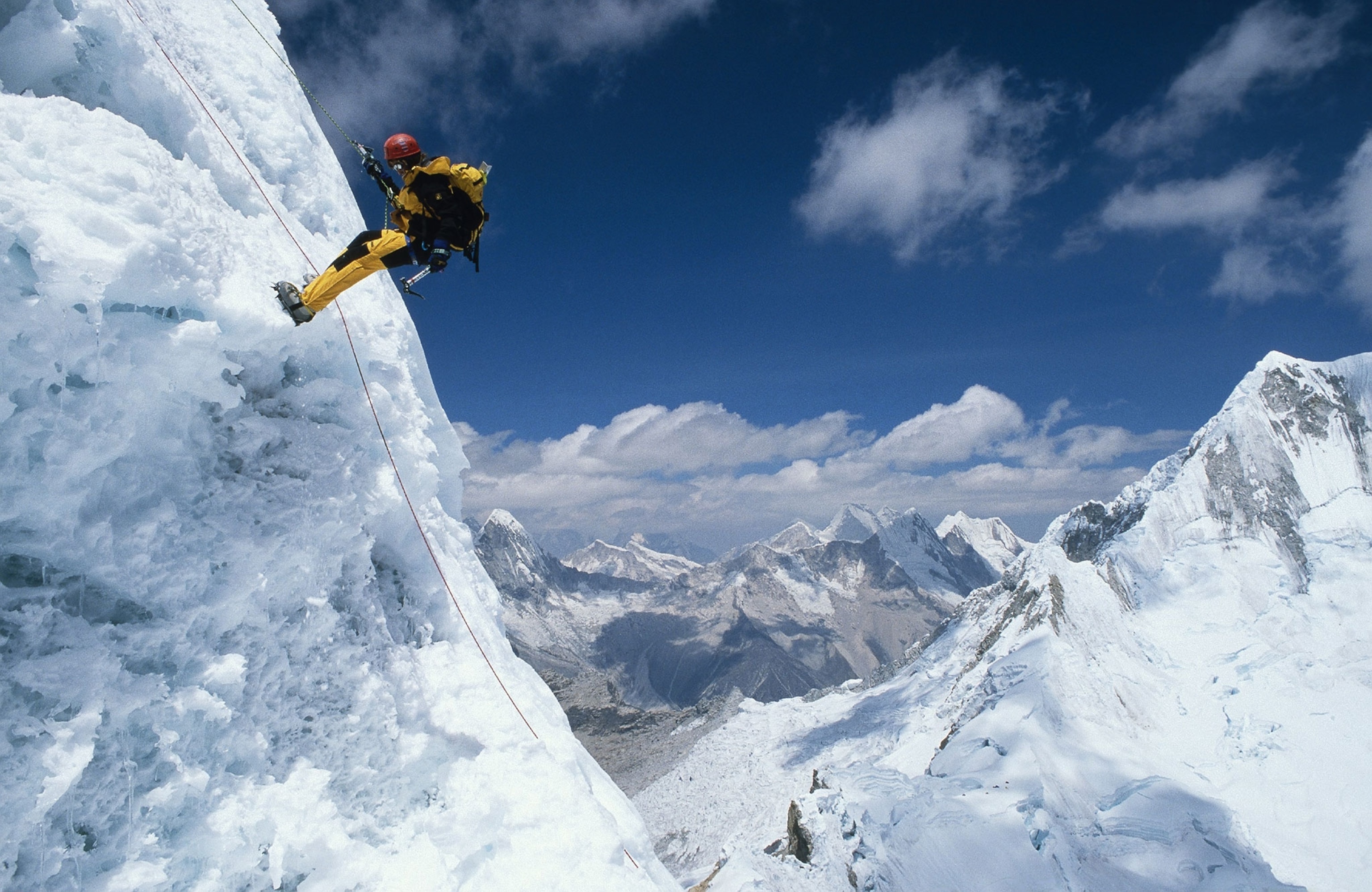 snowy Alpamayo mountain