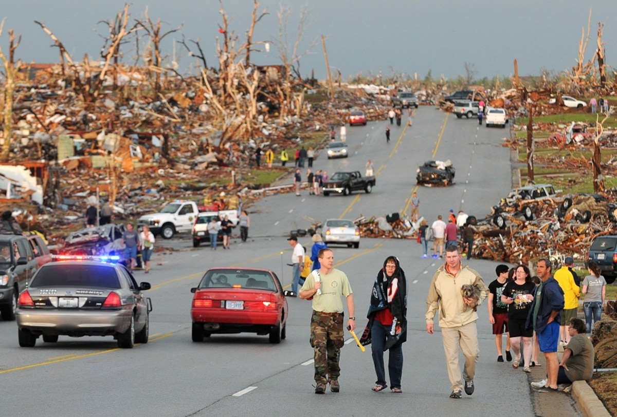 Joplin, Missouri, Tornado Pictures "WWII" Devastation