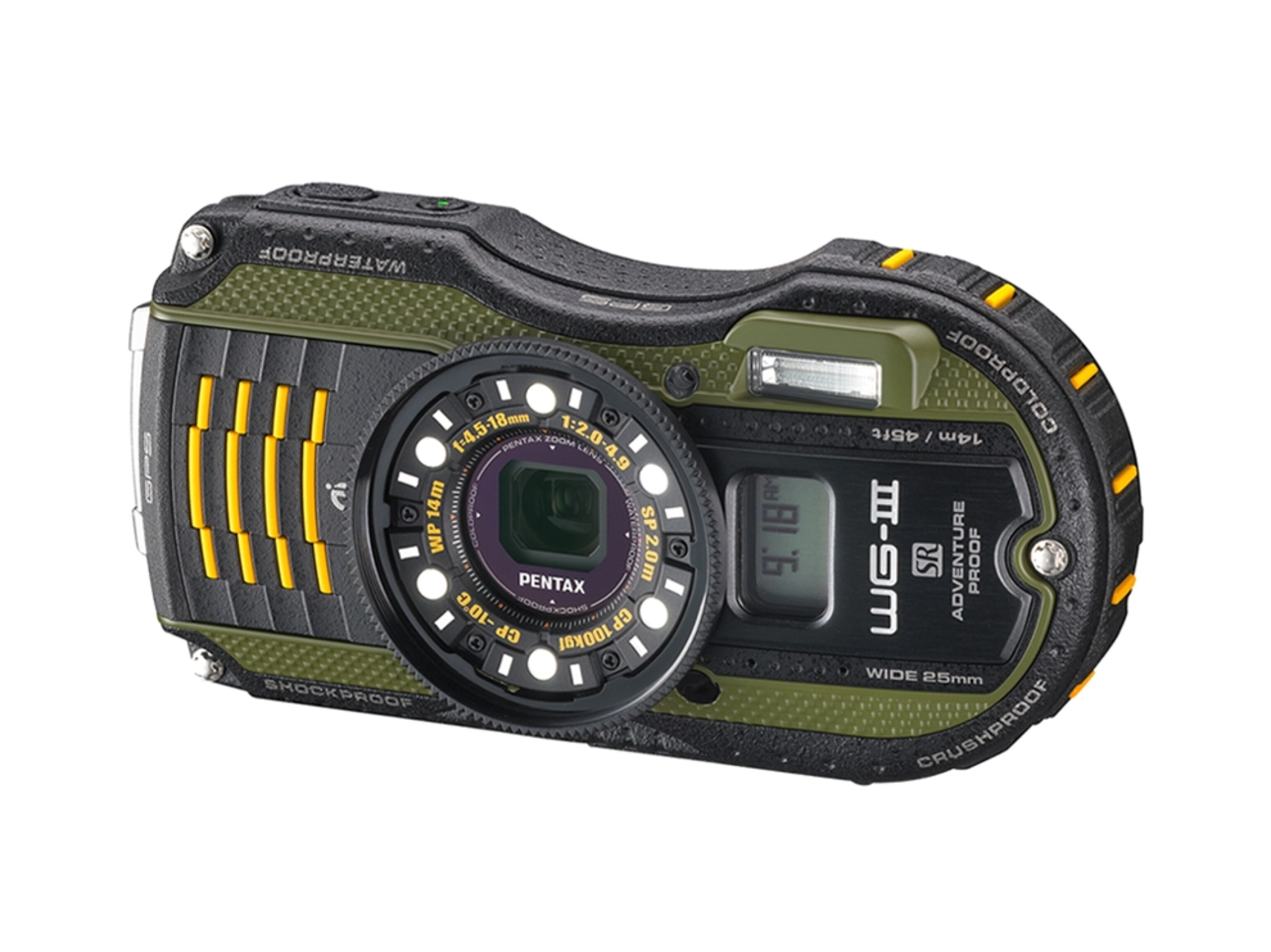 the Pentax WG-3 camera