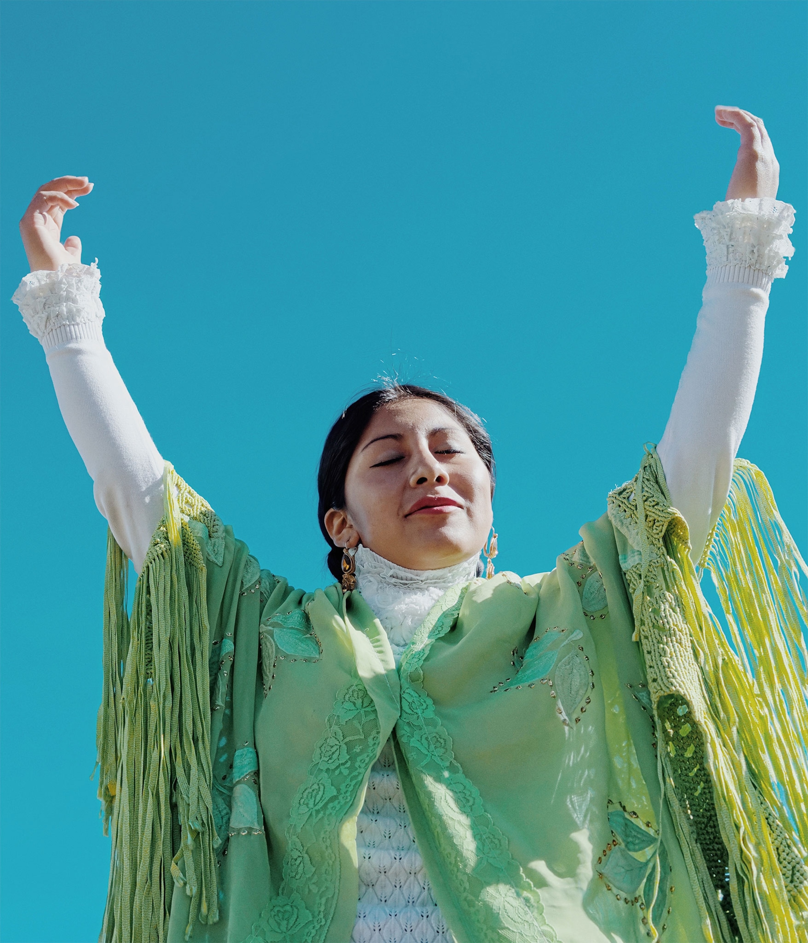 an indigenous woman in Bolivia