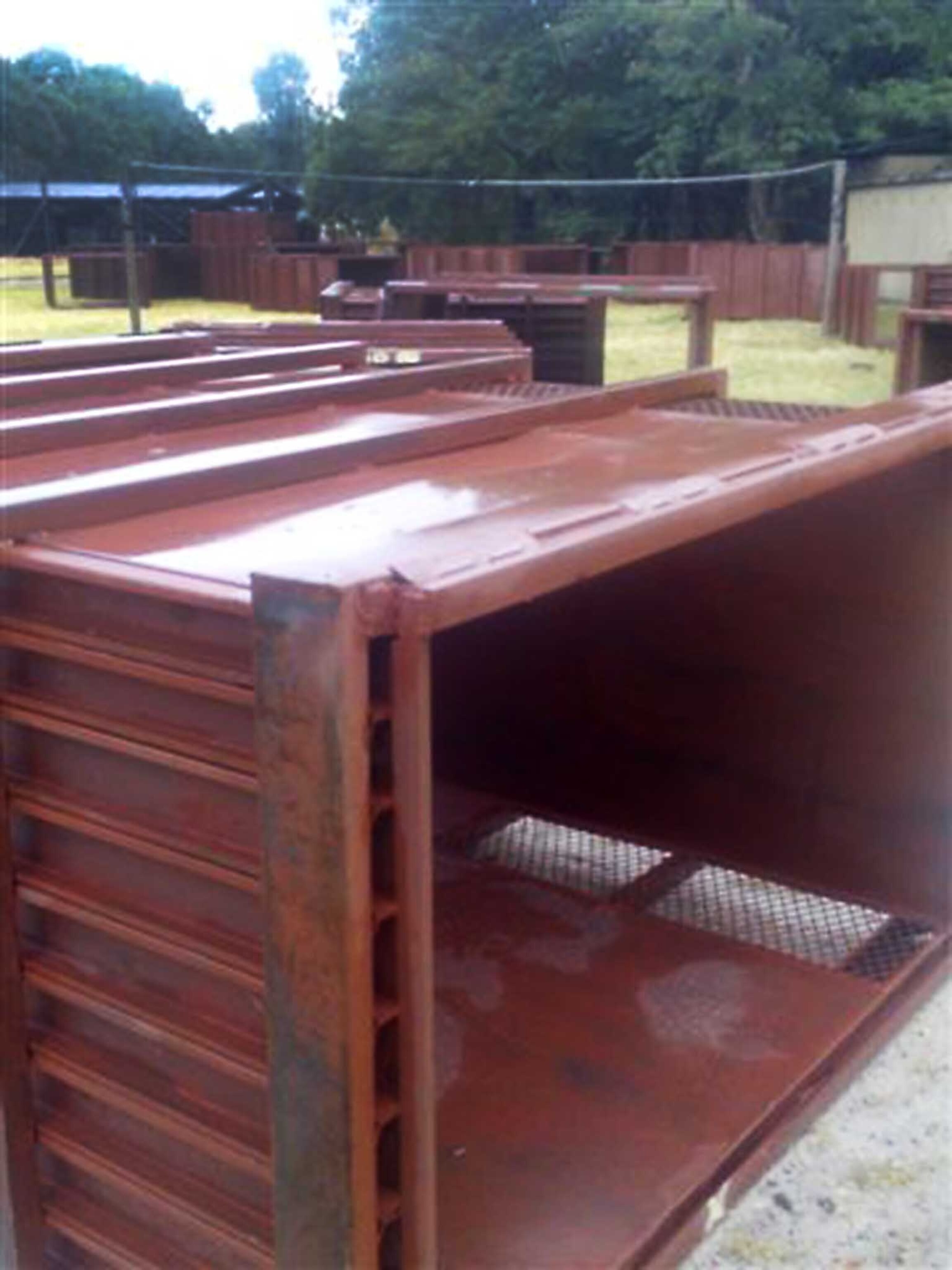 containers used to transport elephants