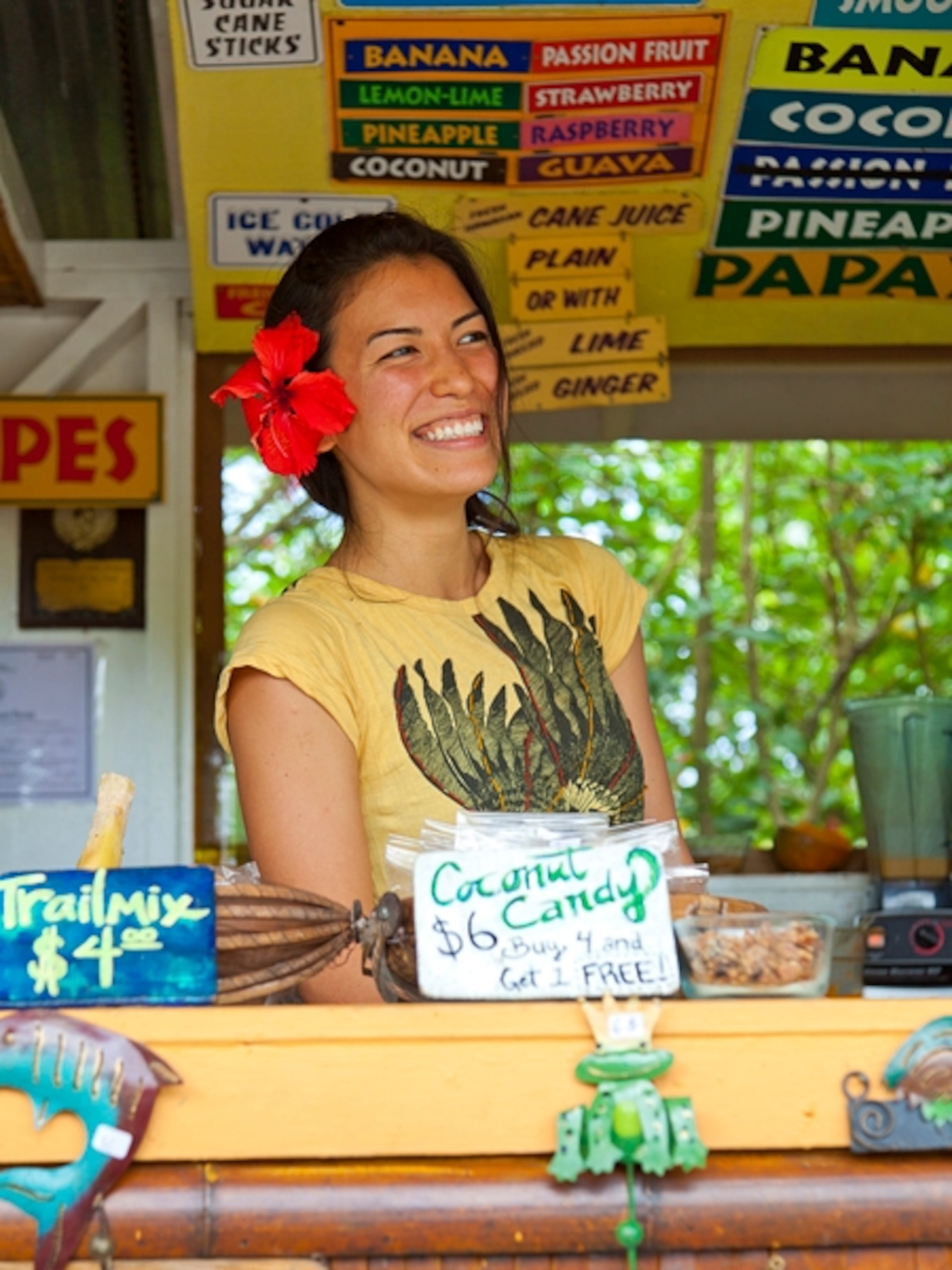 Huelo Lookout Fruit Stand in Maui