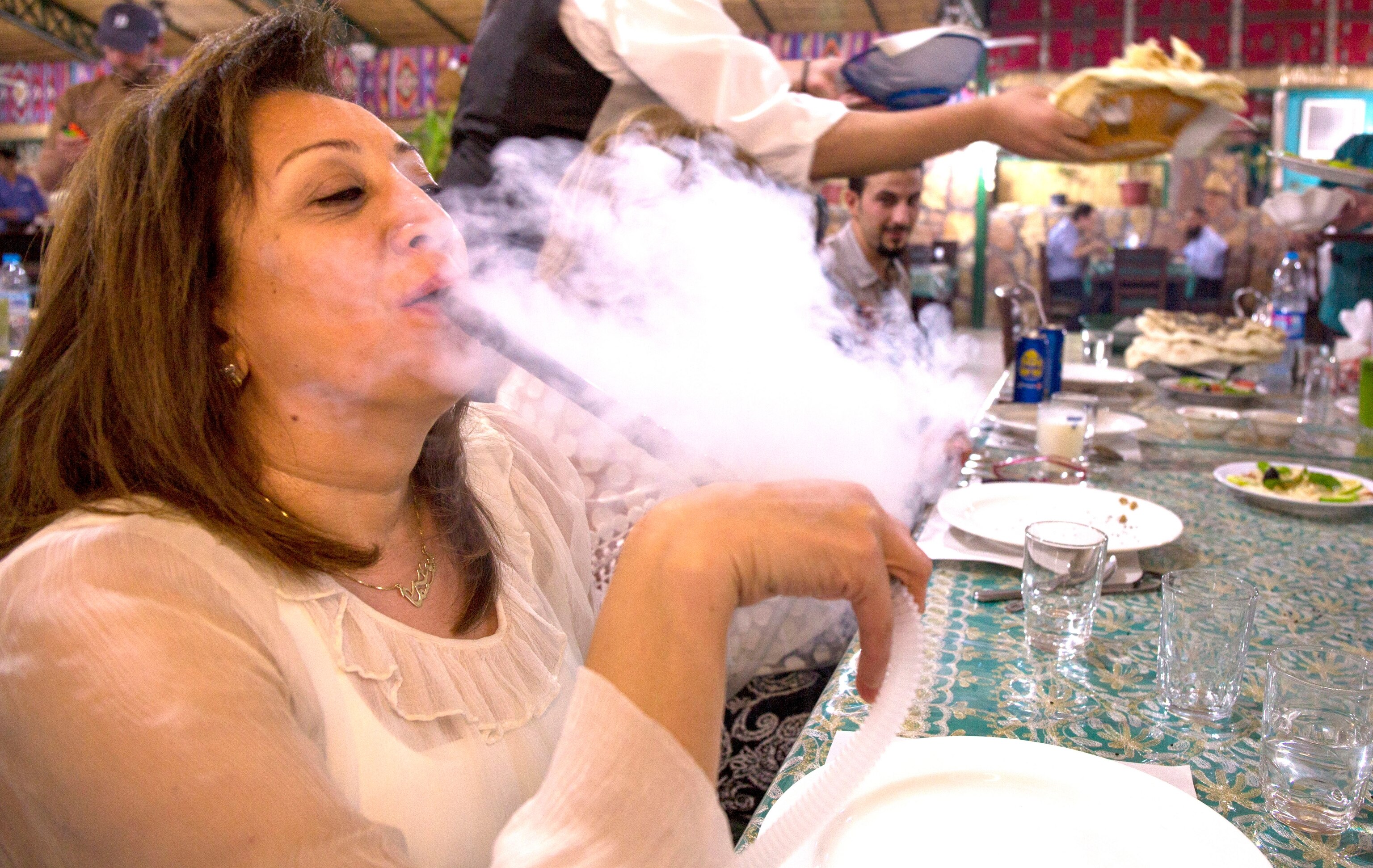 traditional hookah in Amman, Jordan