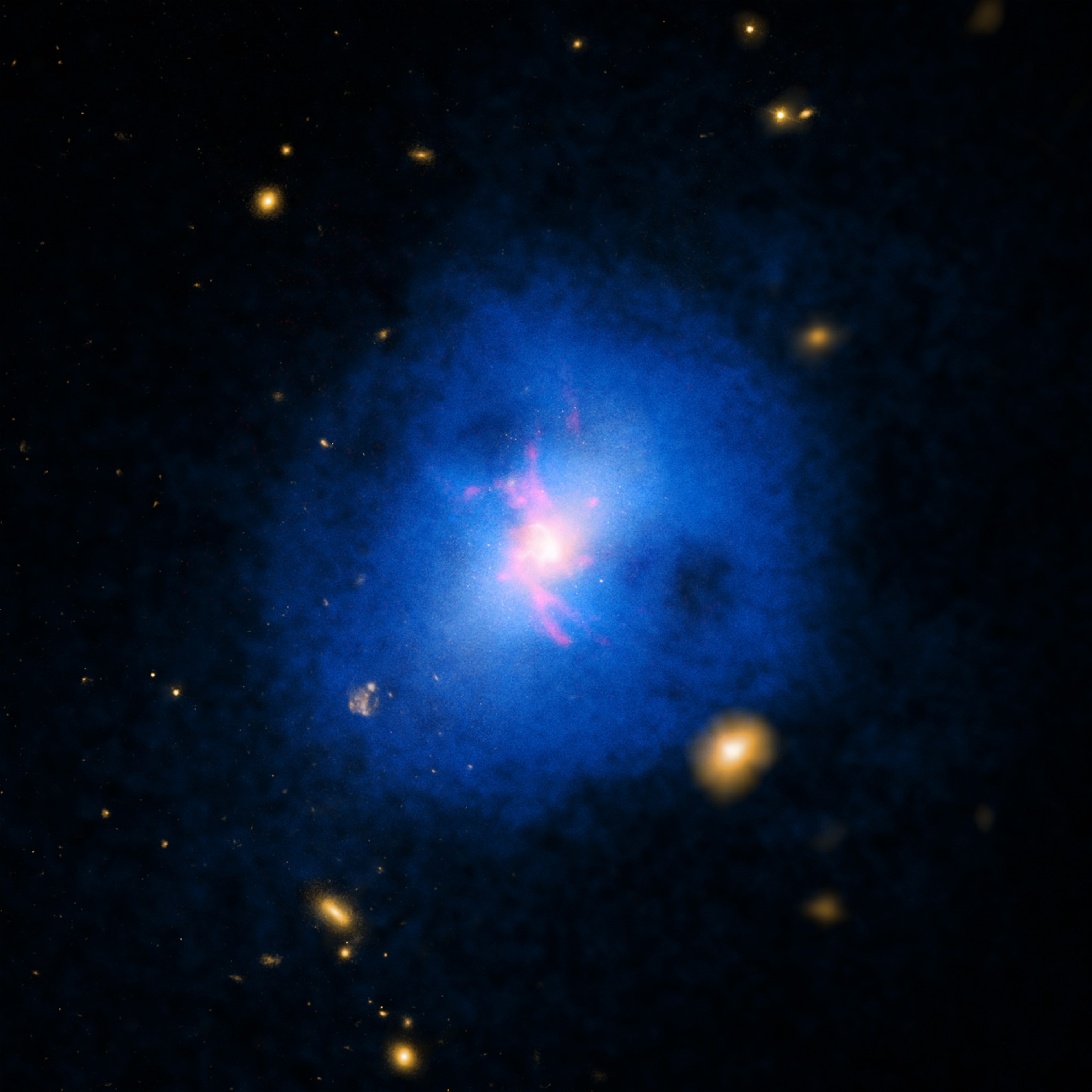 galaxy cluster Abell 2597