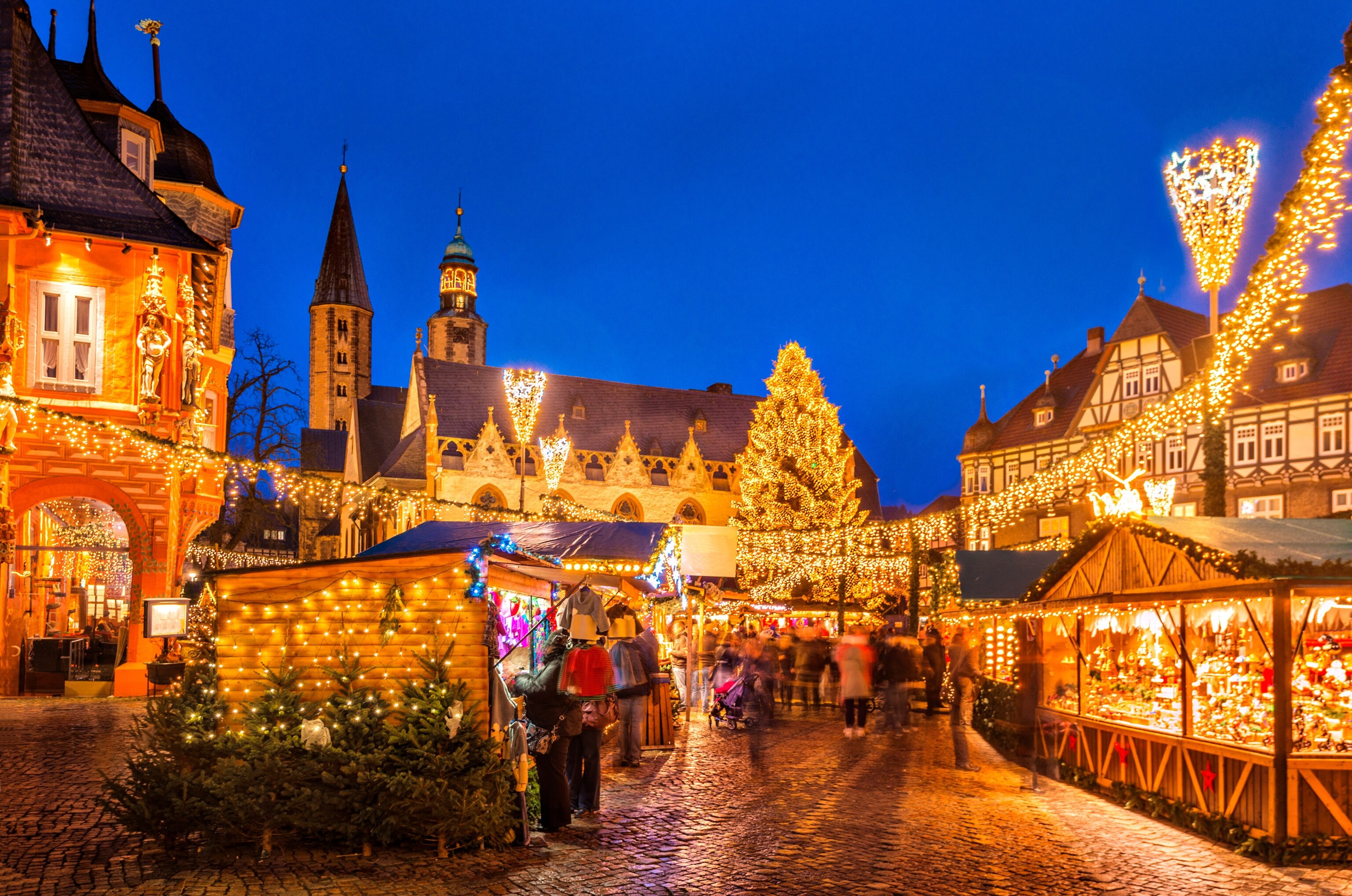 Christmas market in Goslar, Germany