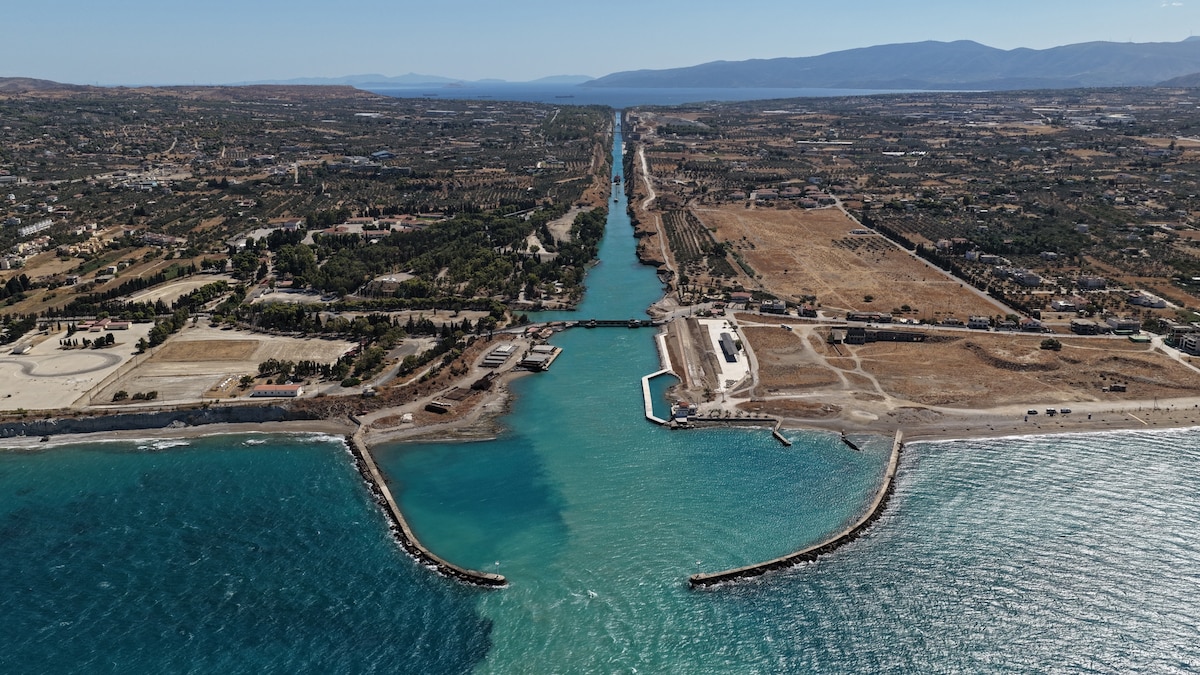 Why did this Greek canal take 2,500 years to build?