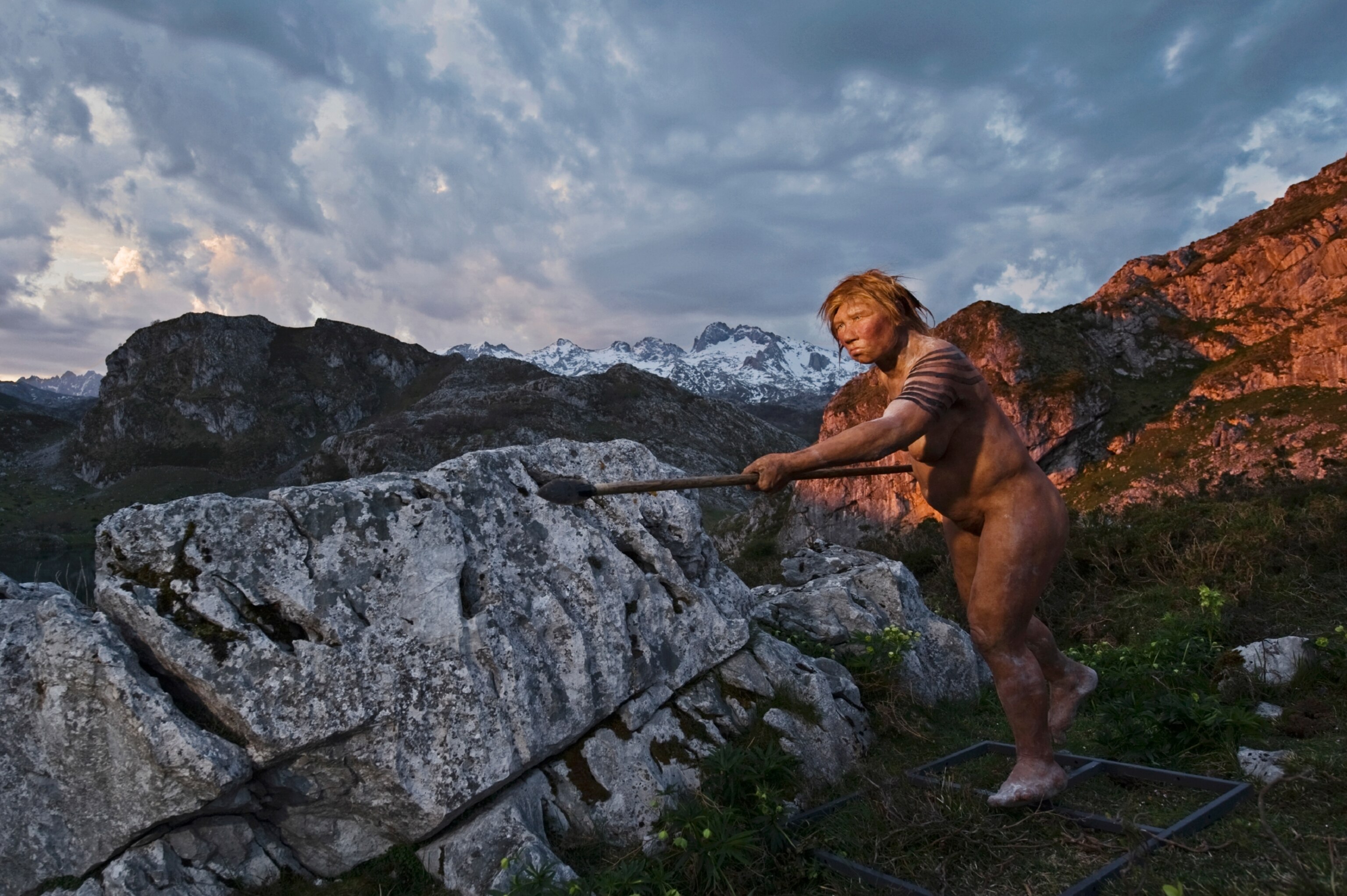 a neanderthal reconstruction