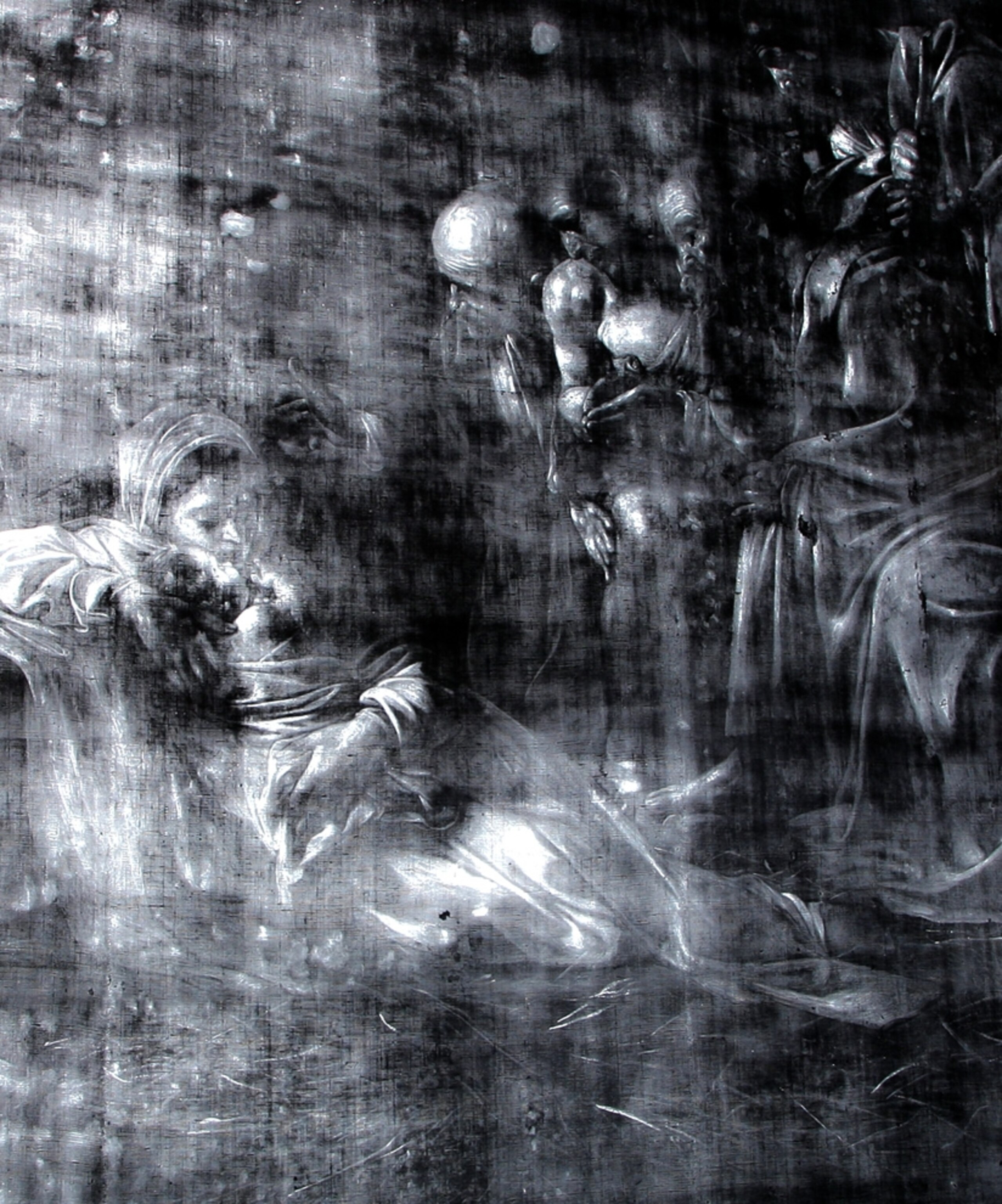 a painting made with x-rays, whose discovery is being marked with a 115th-anniversary Google doodle