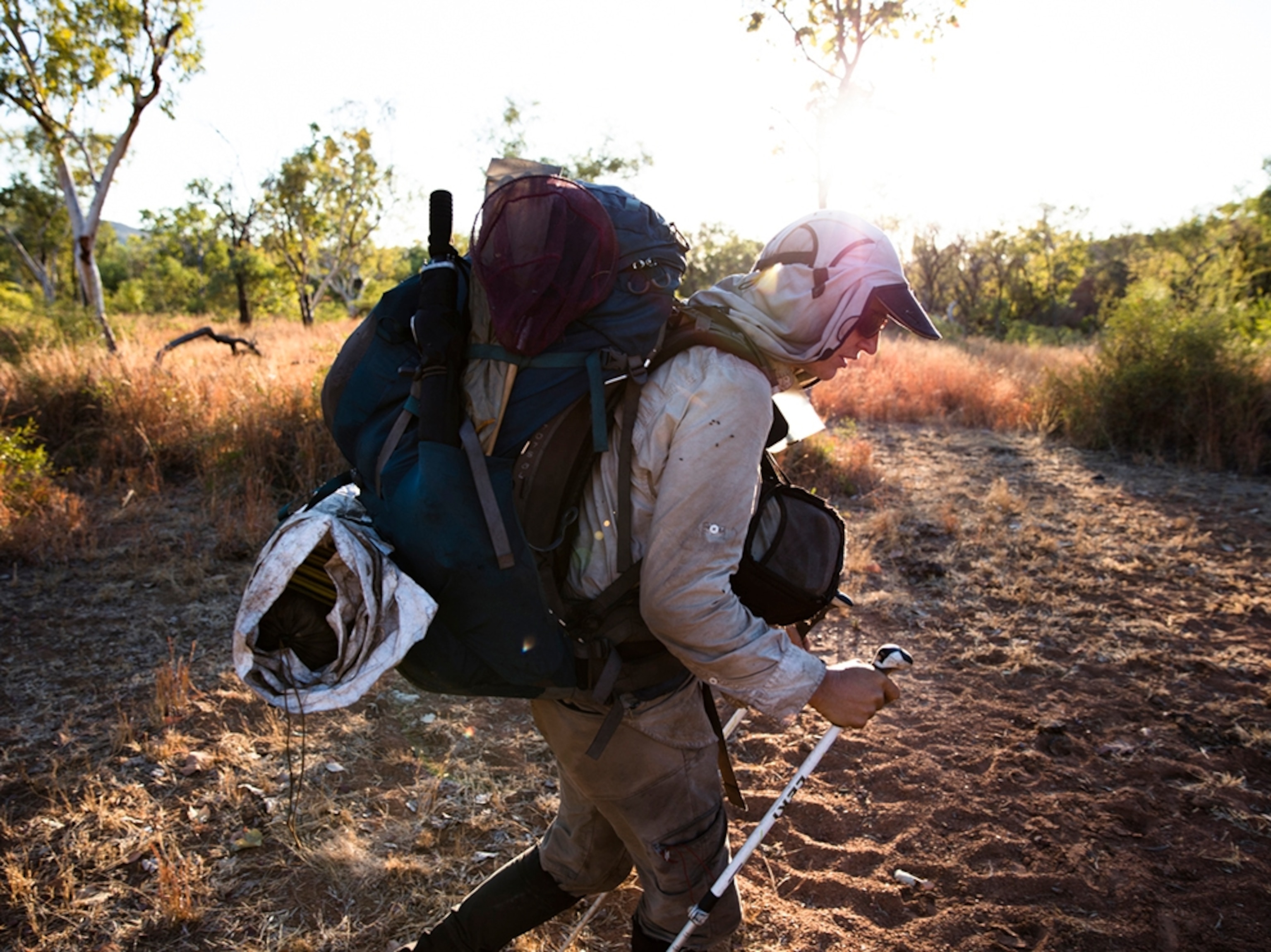 Sarah Marquis walking in Western Australia.