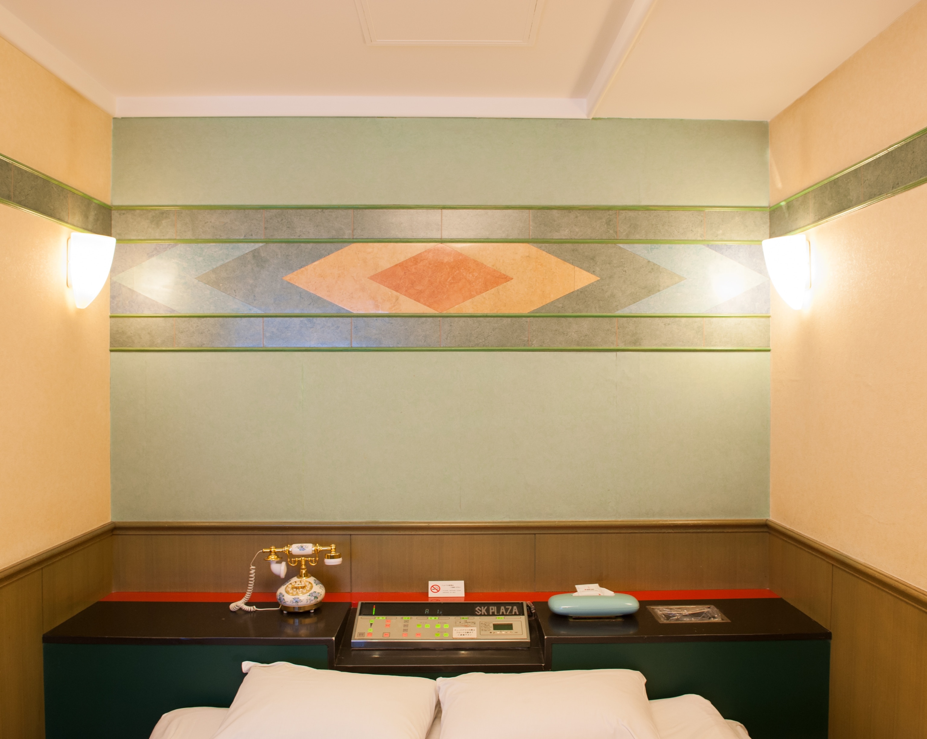 a room of the SK PLAZA Hotel, a love hotel in Tokyo, Japan