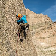 Mountaineer Climbing