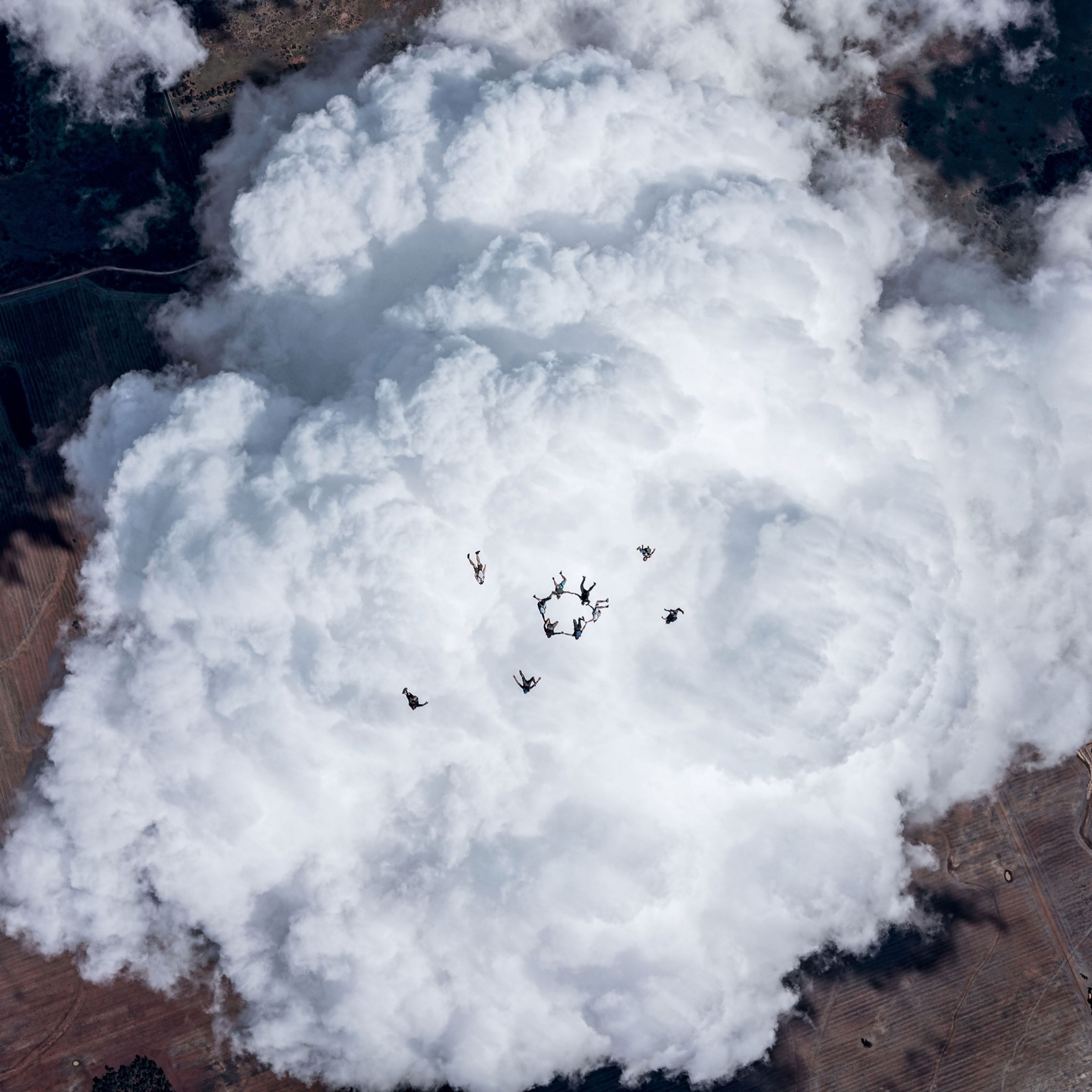skydivers in Queensland, Australia