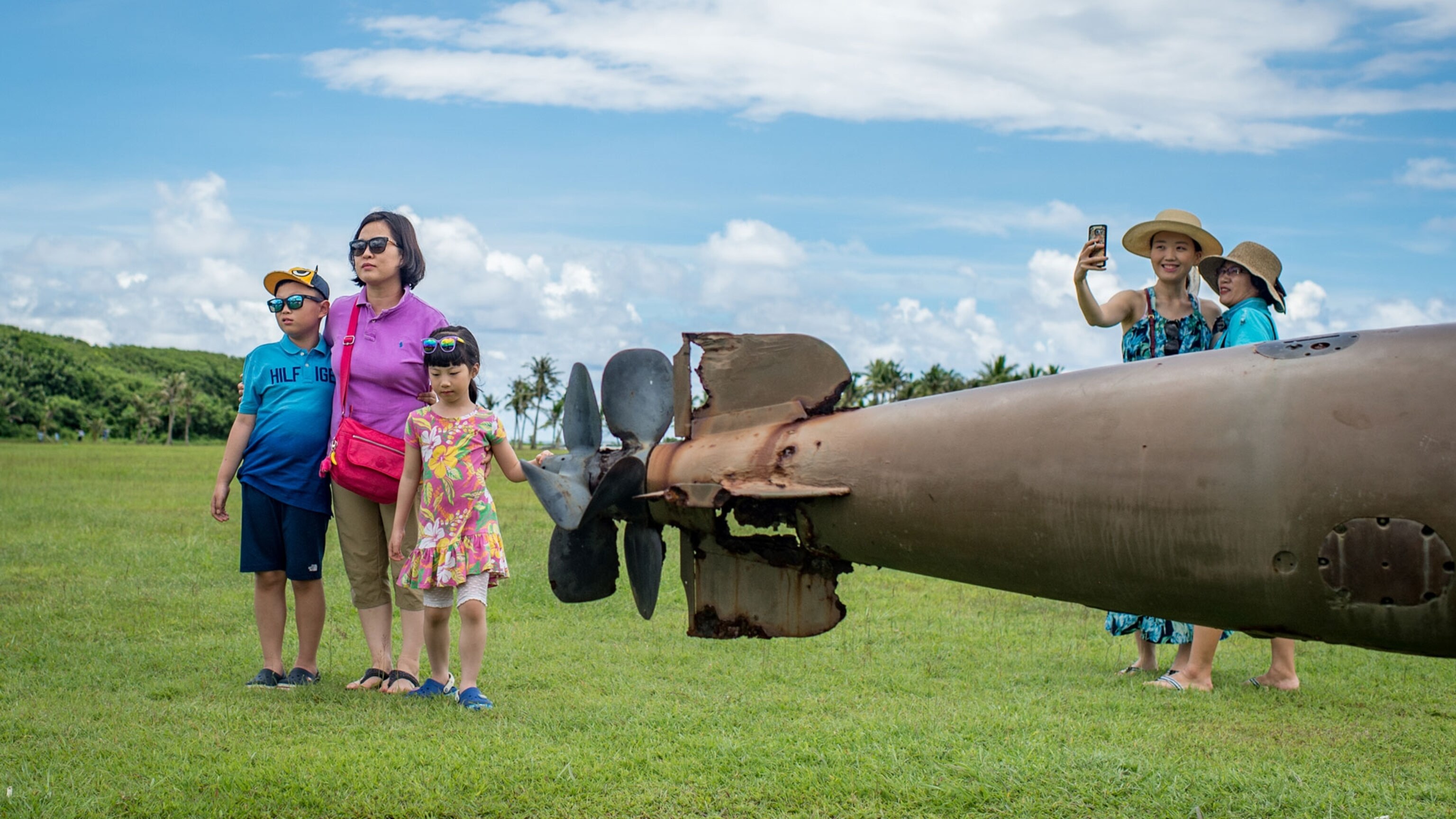 In WWII, the Japanese invaded Guam. Now they're welcomed as