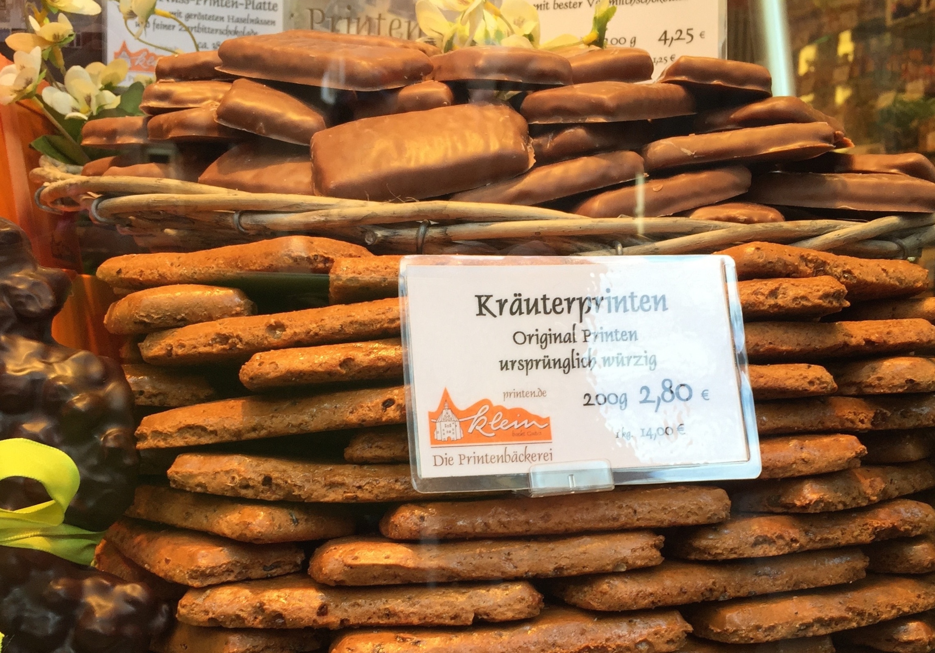 stack of printen cookies