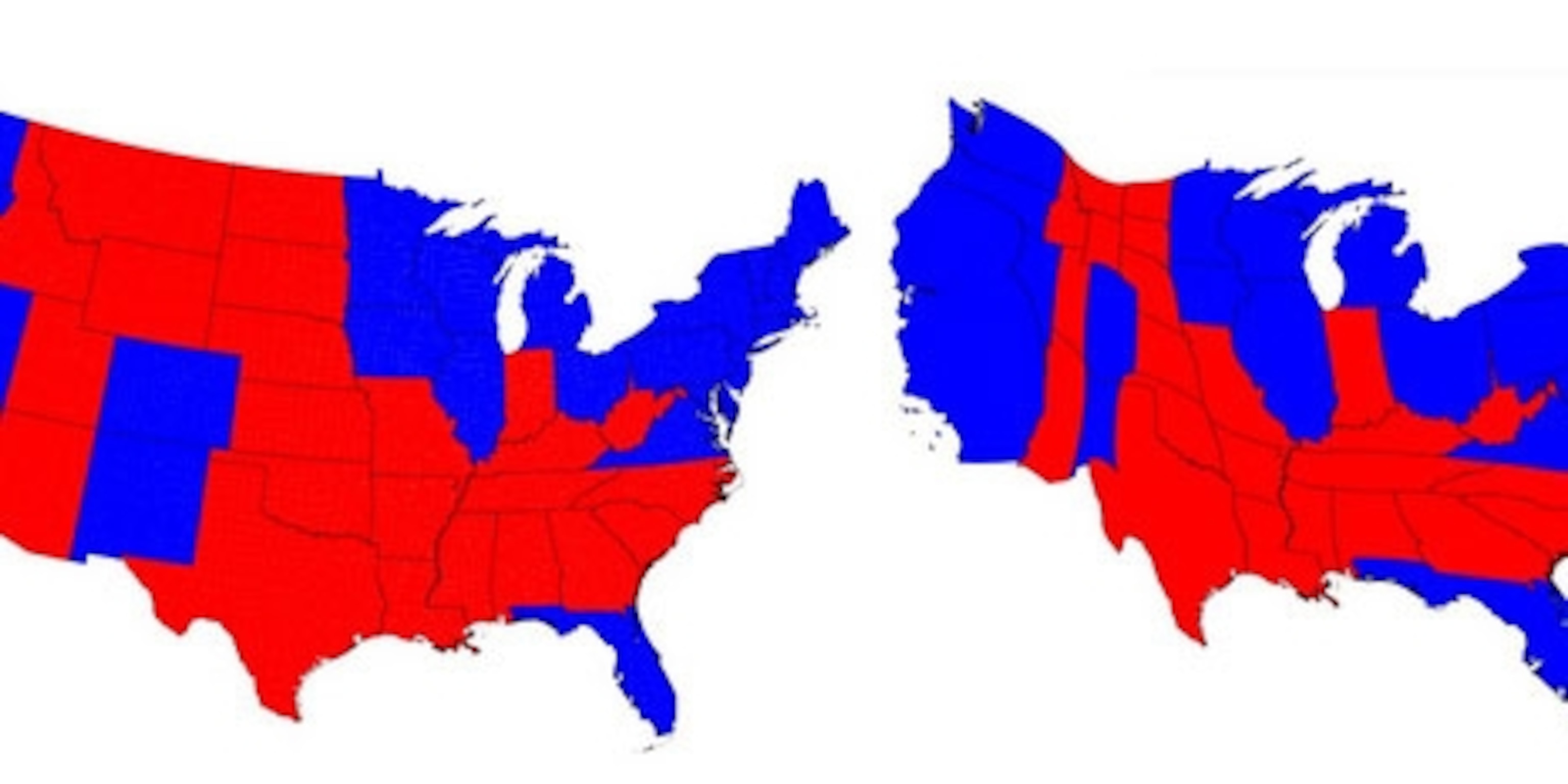 Vintage Election Maps Show History of Voting
