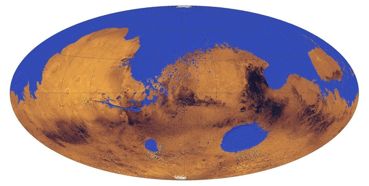 Ancient Mars Had Vast Ocean, New Evidence Shows