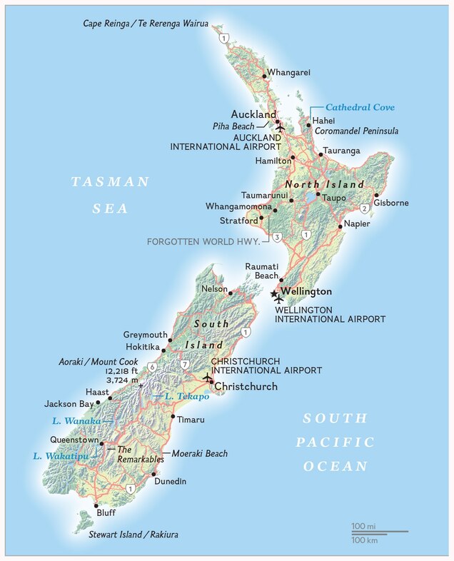 Bluff New Zealand Map Here's New Zealand's Most Epic Drive