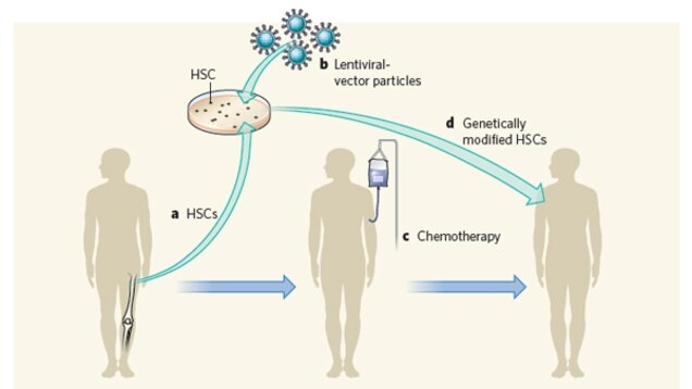 gene therapy saves patient from