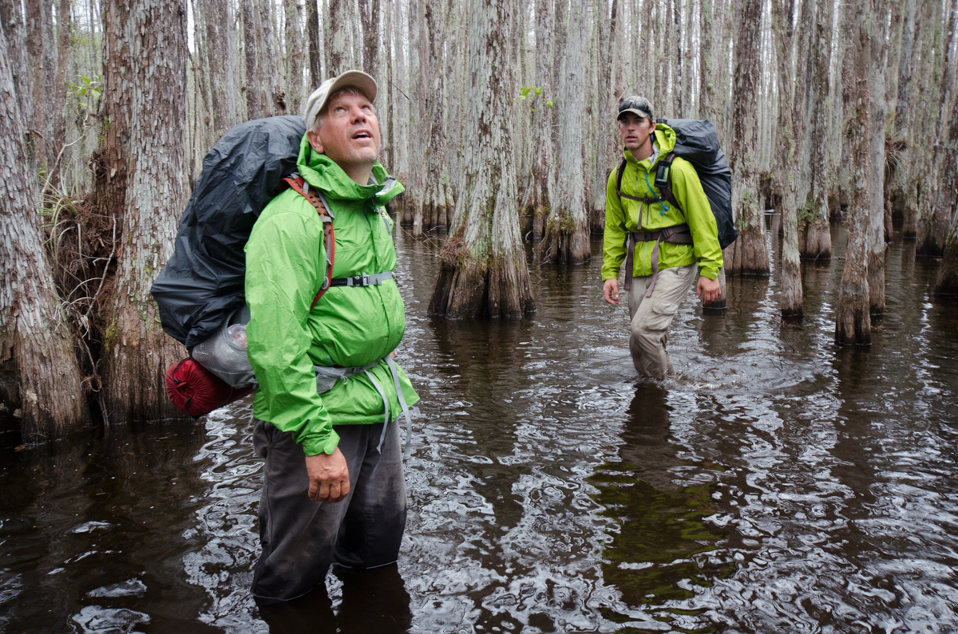 Cypress National Preserve picture - members of the Florida Wildlife Corridor Expedition
