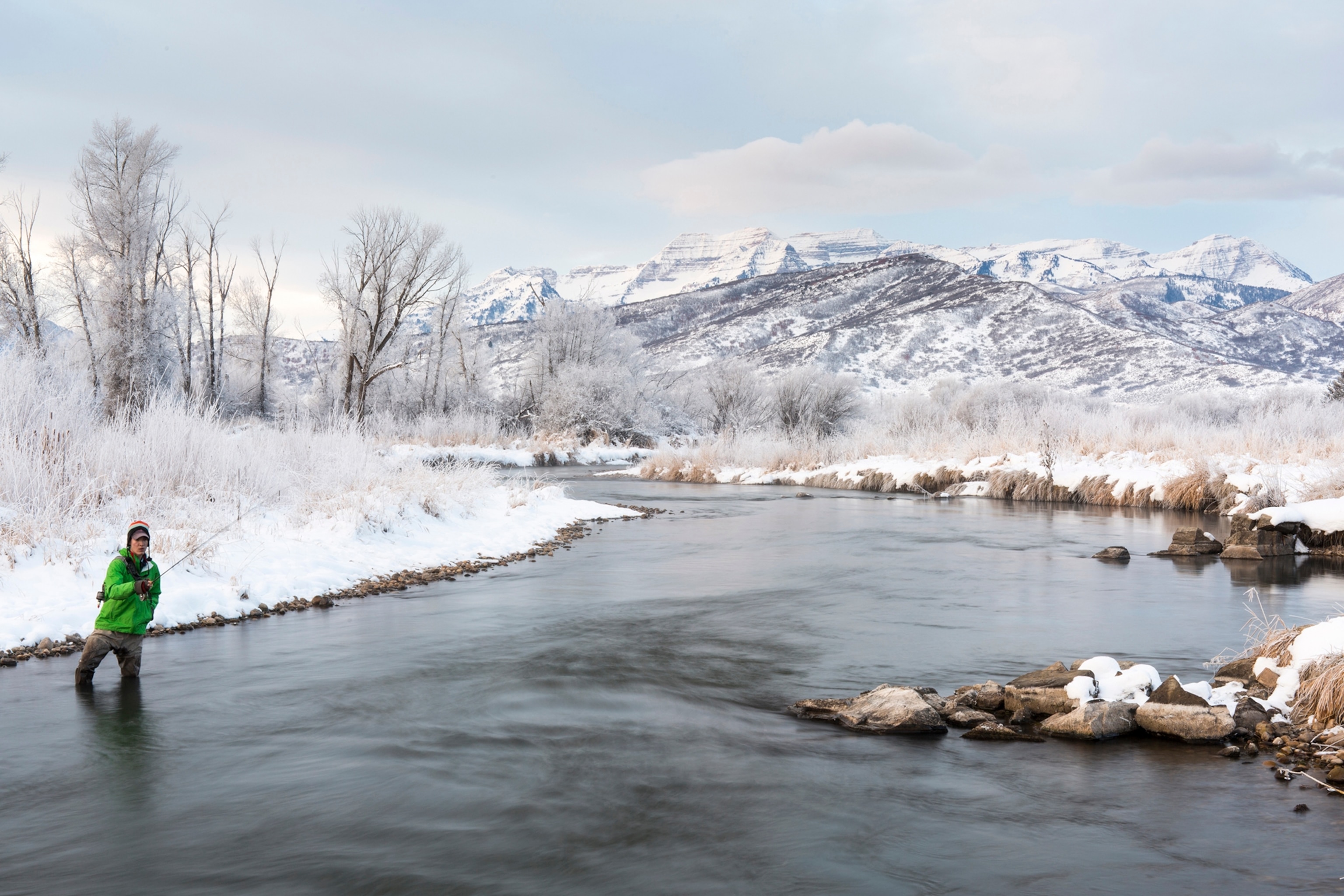 the fly fishing in Provo, Utah