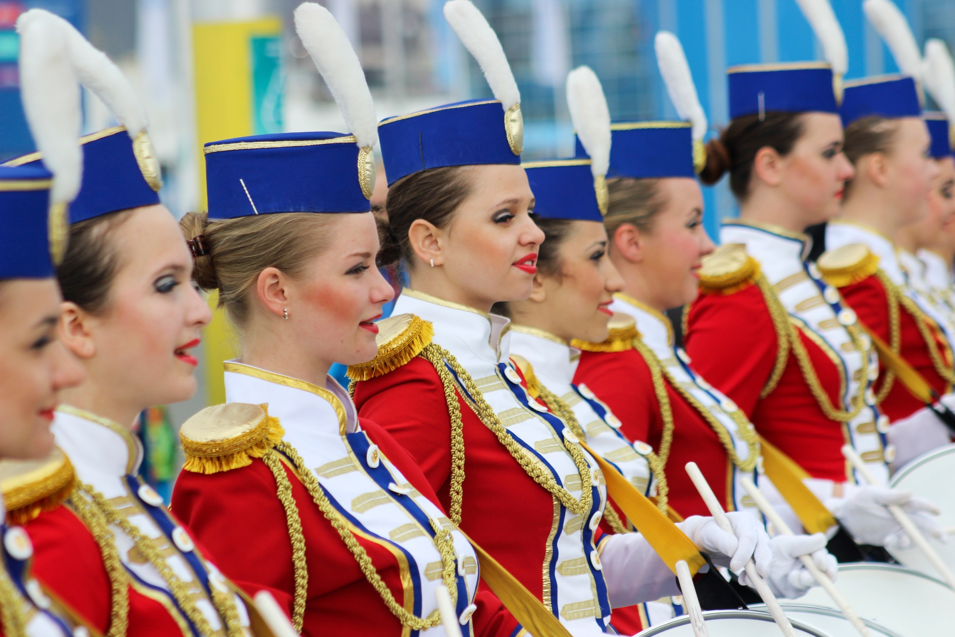 the opening ceremonies.