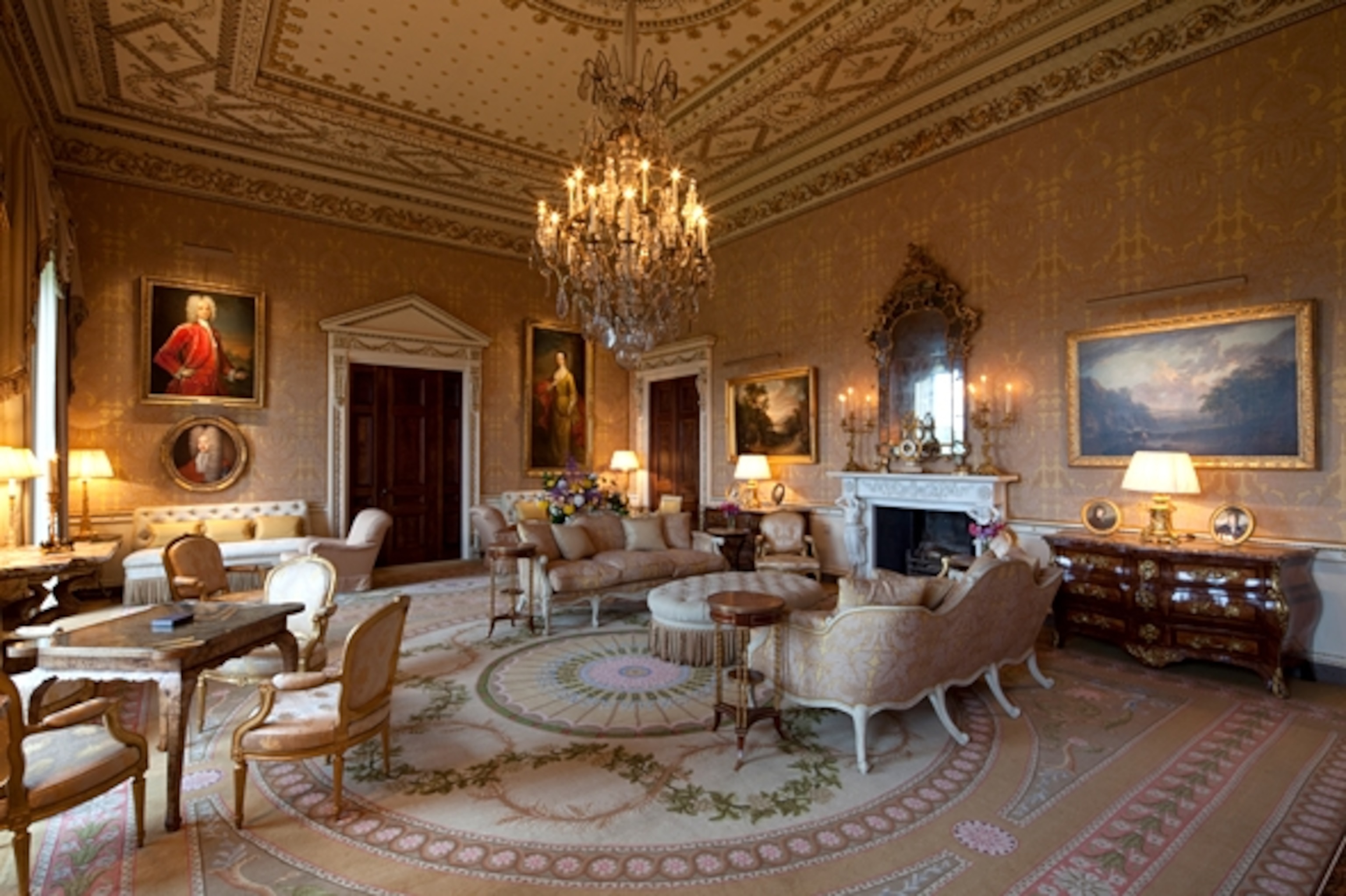 Every inch of Ballyfin has been restored to its original grandeur.  (Photograph courtesy Ballyfin)