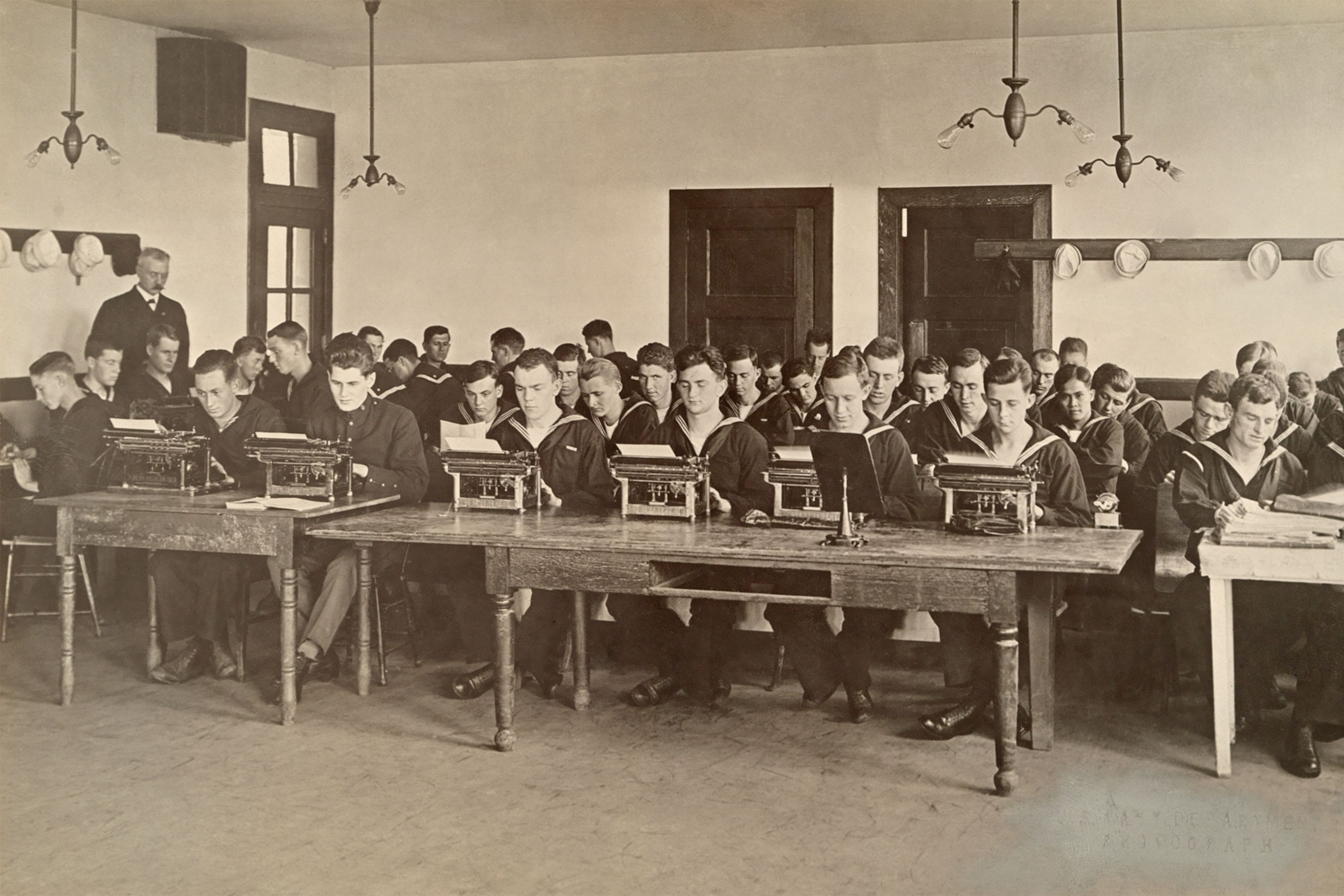 students in a classroom in Rhode Island