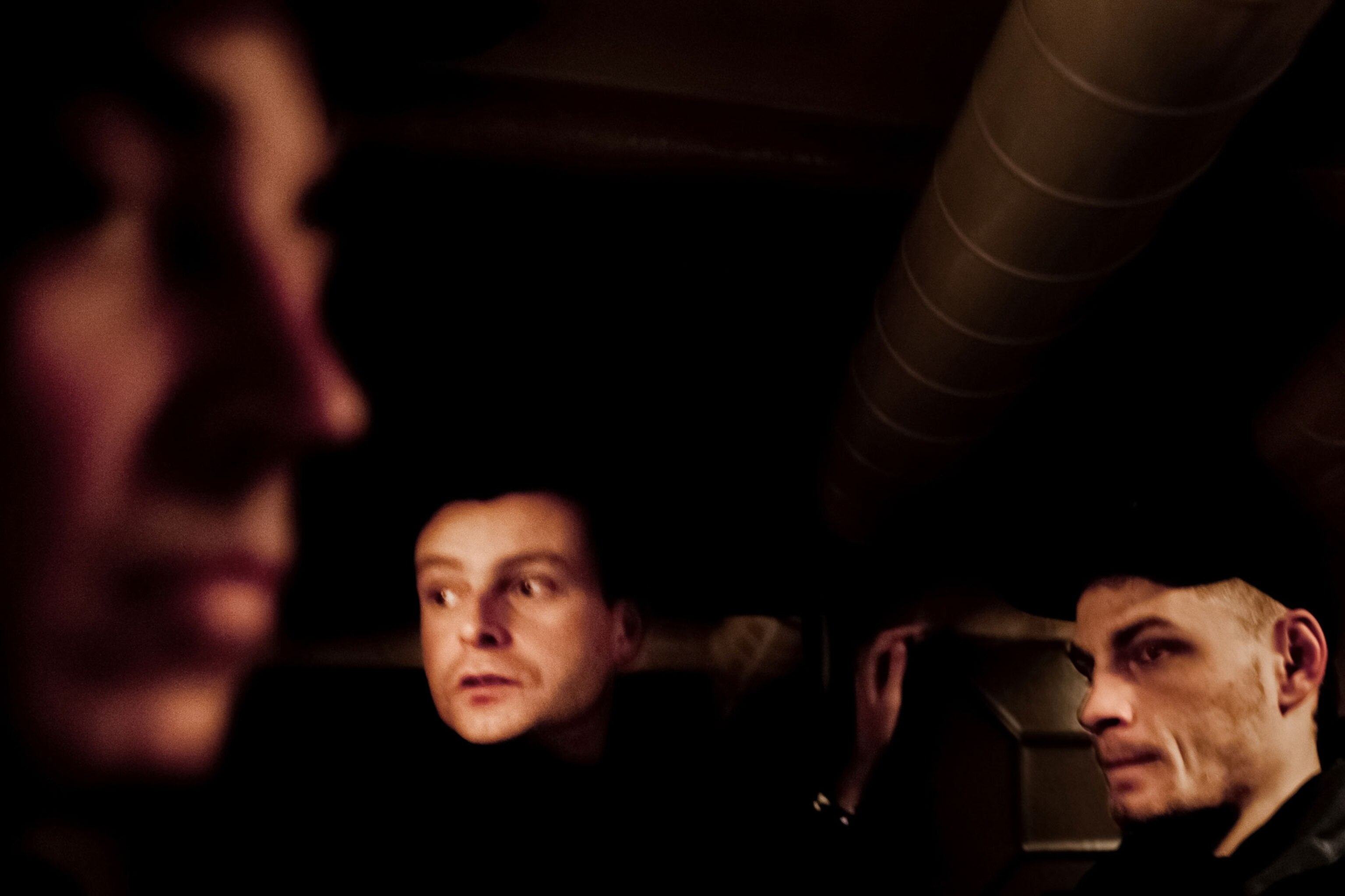 A Polish naval ship during war exercises.